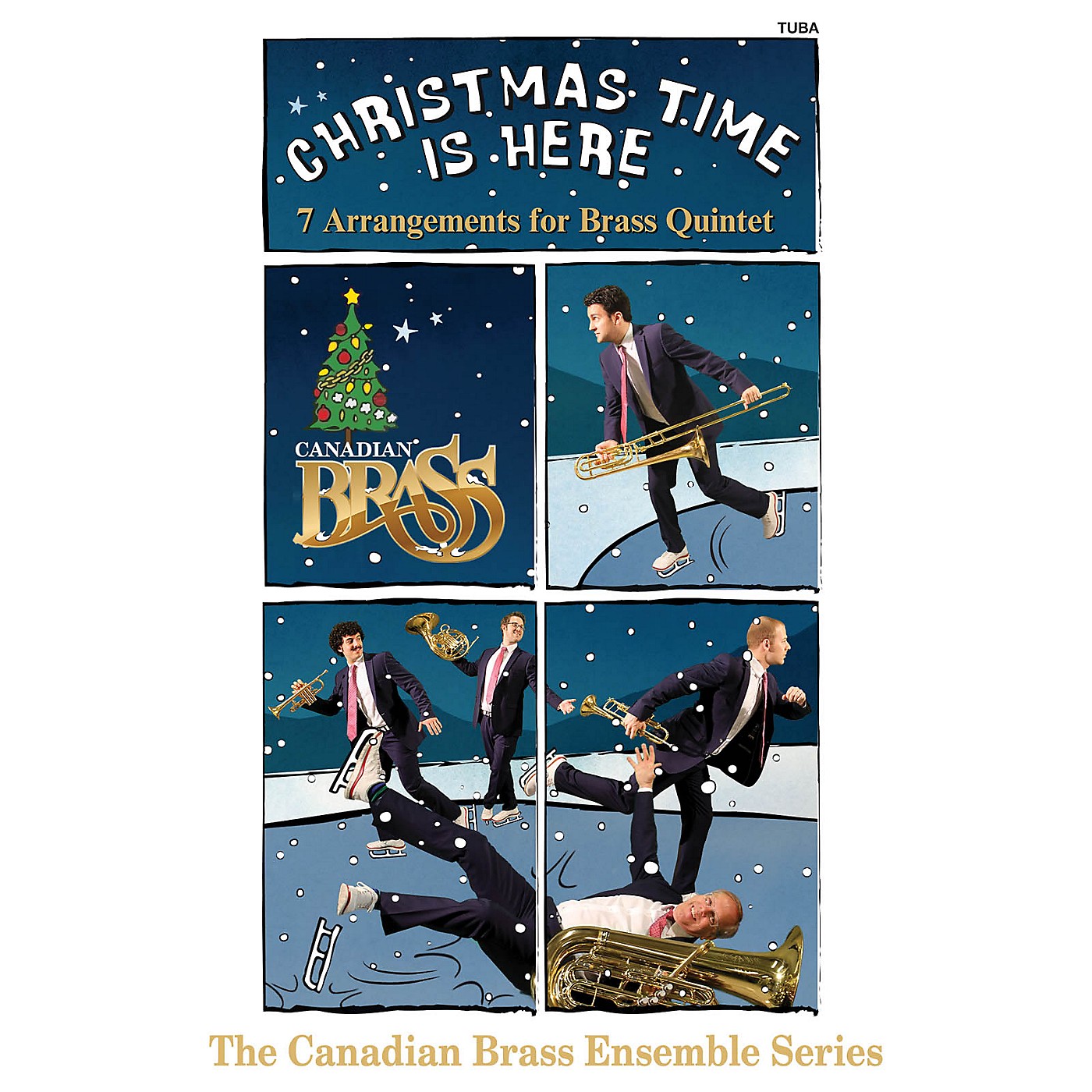 Canadian Brass Christmas Time Is Here (Tuba Part) Brass Ensemble Series Composed by Various Arranged by Various thumbnail