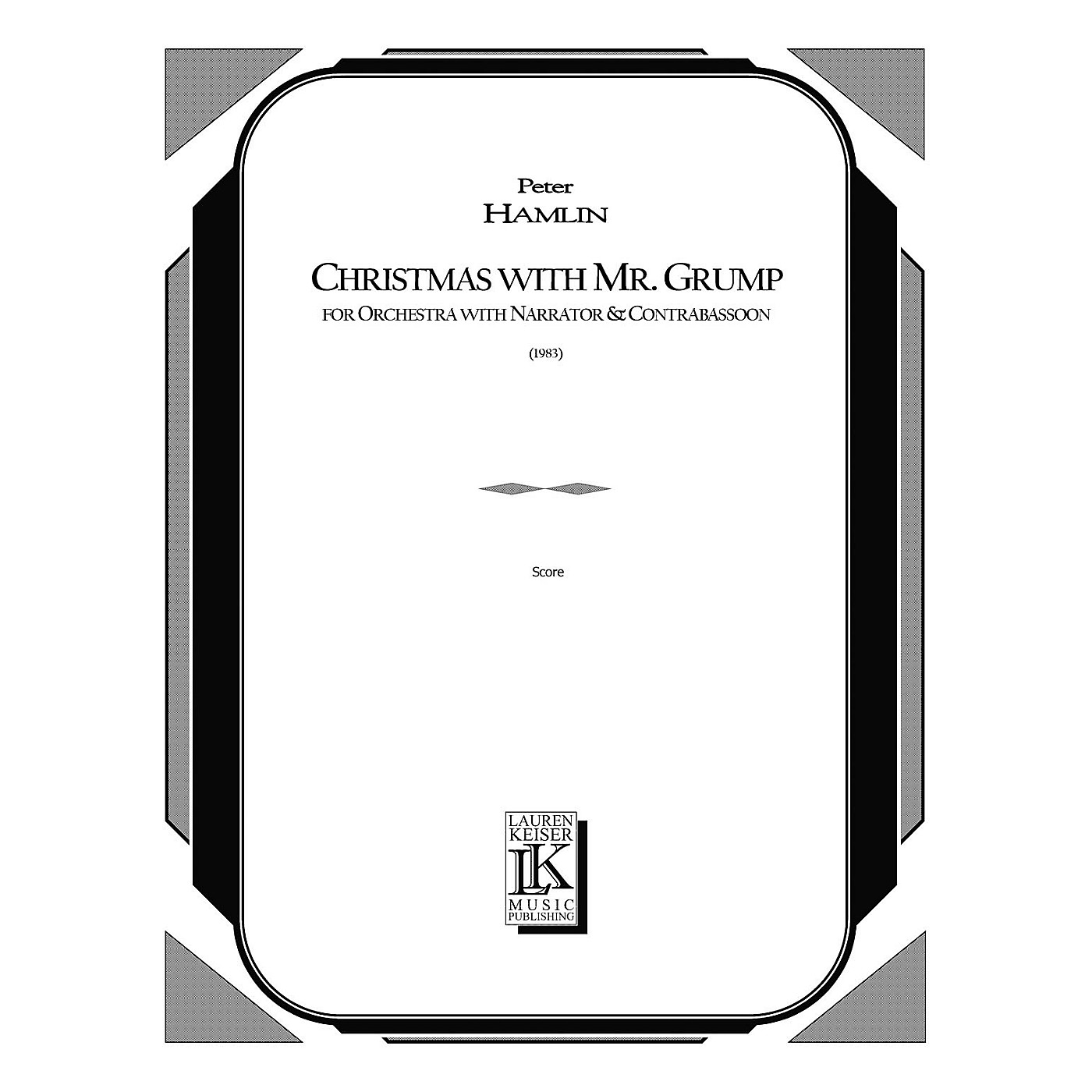 Lauren Keiser Music Publishing Christmas with Mr. Grump LKM Music Series by Peter Hamlin thumbnail