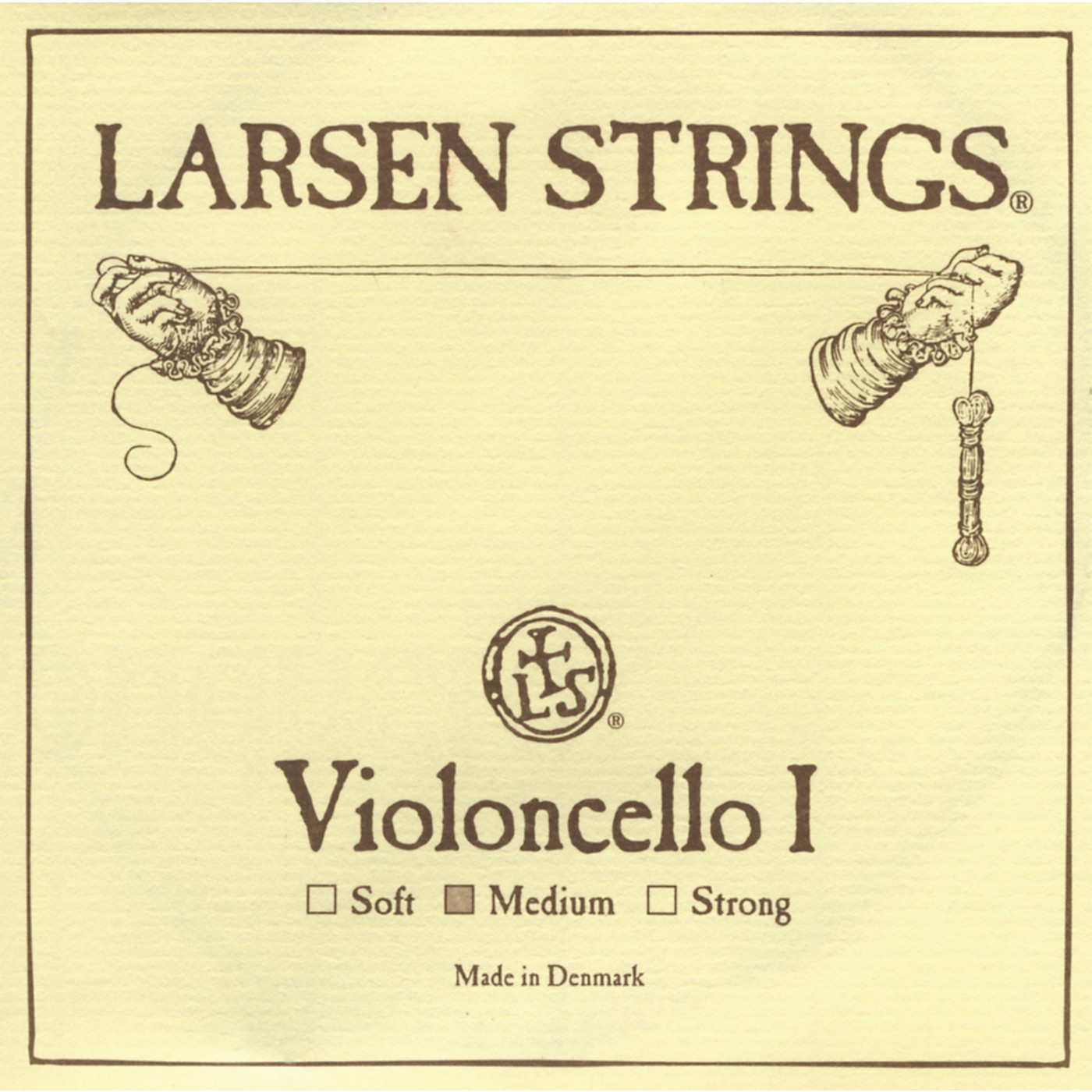 Larsen Strings Chromesteel Series Cello Strings thumbnail