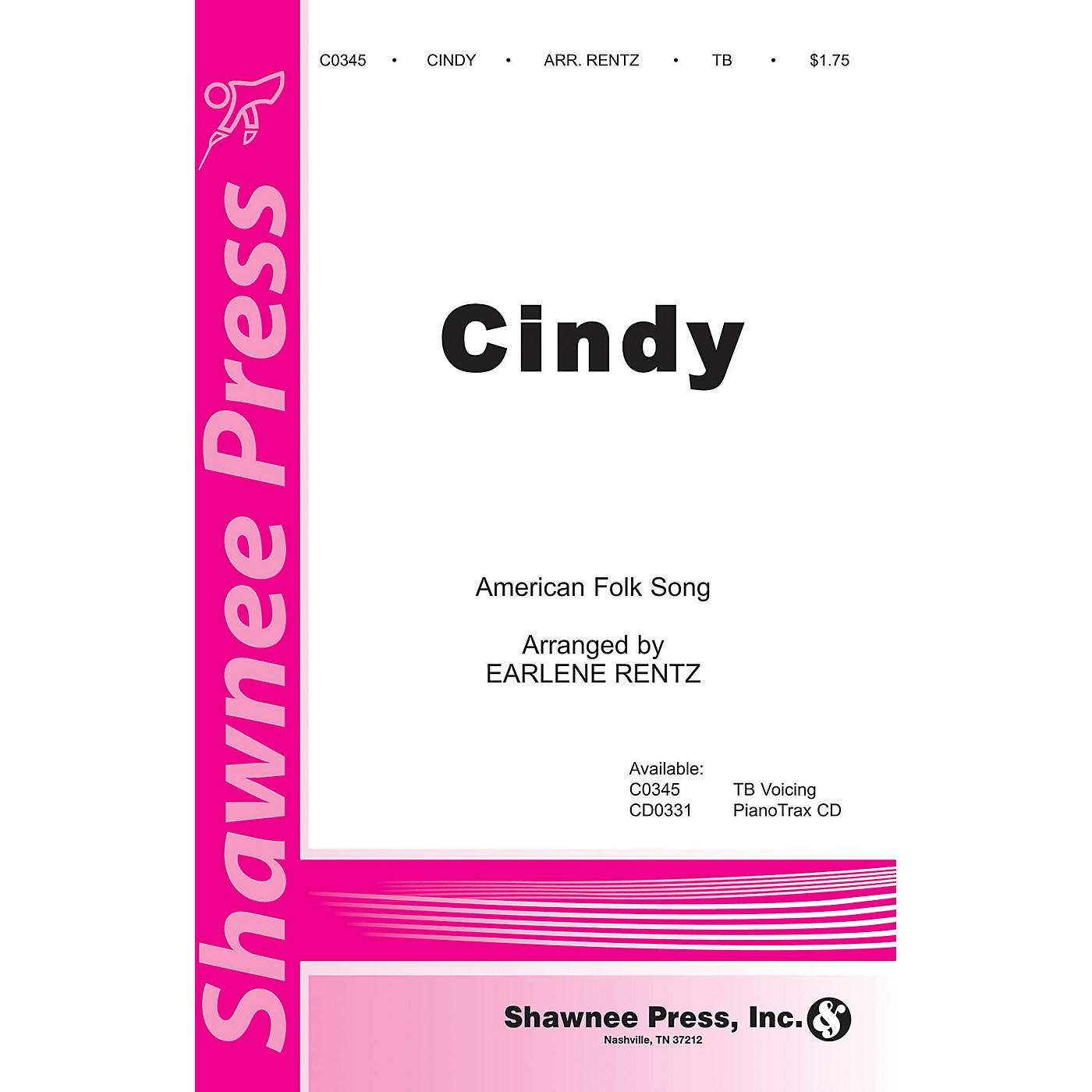 Shawnee Press Cindy TB arranged by Earlene Rentz thumbnail