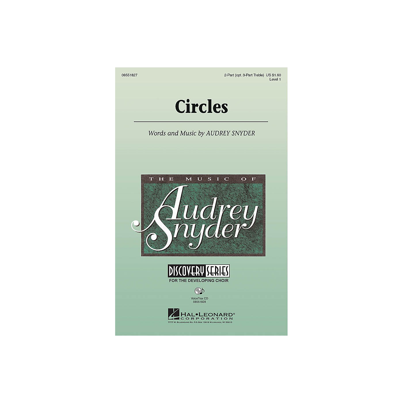 Hal Leonard Circles 2 Part / 3 Part composed by Audrey Snyder thumbnail