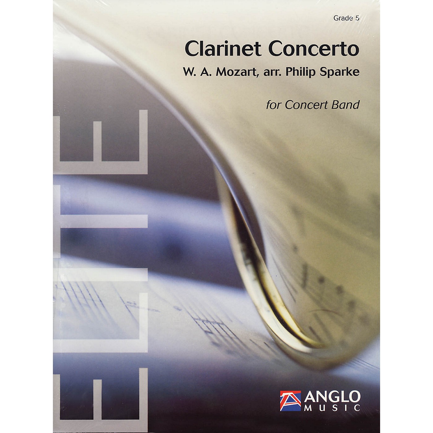 Anglo Music Press Clarinet Concerto (Grade 5 - Score Only) Concert Band Level 5 Arranged by Philip Sparke thumbnail