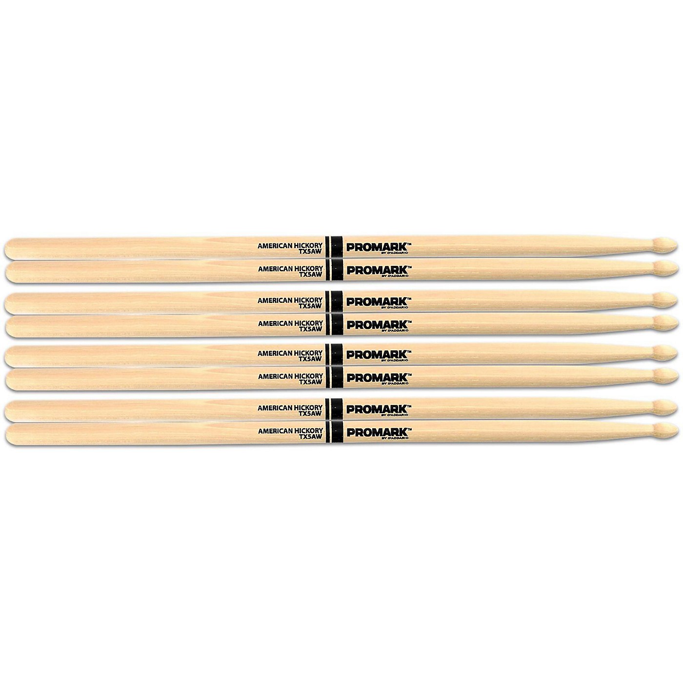 PROMARK Classic Forward Hickory Drum Sticks, Buy 3 Pair, Get 1 Pair Free thumbnail