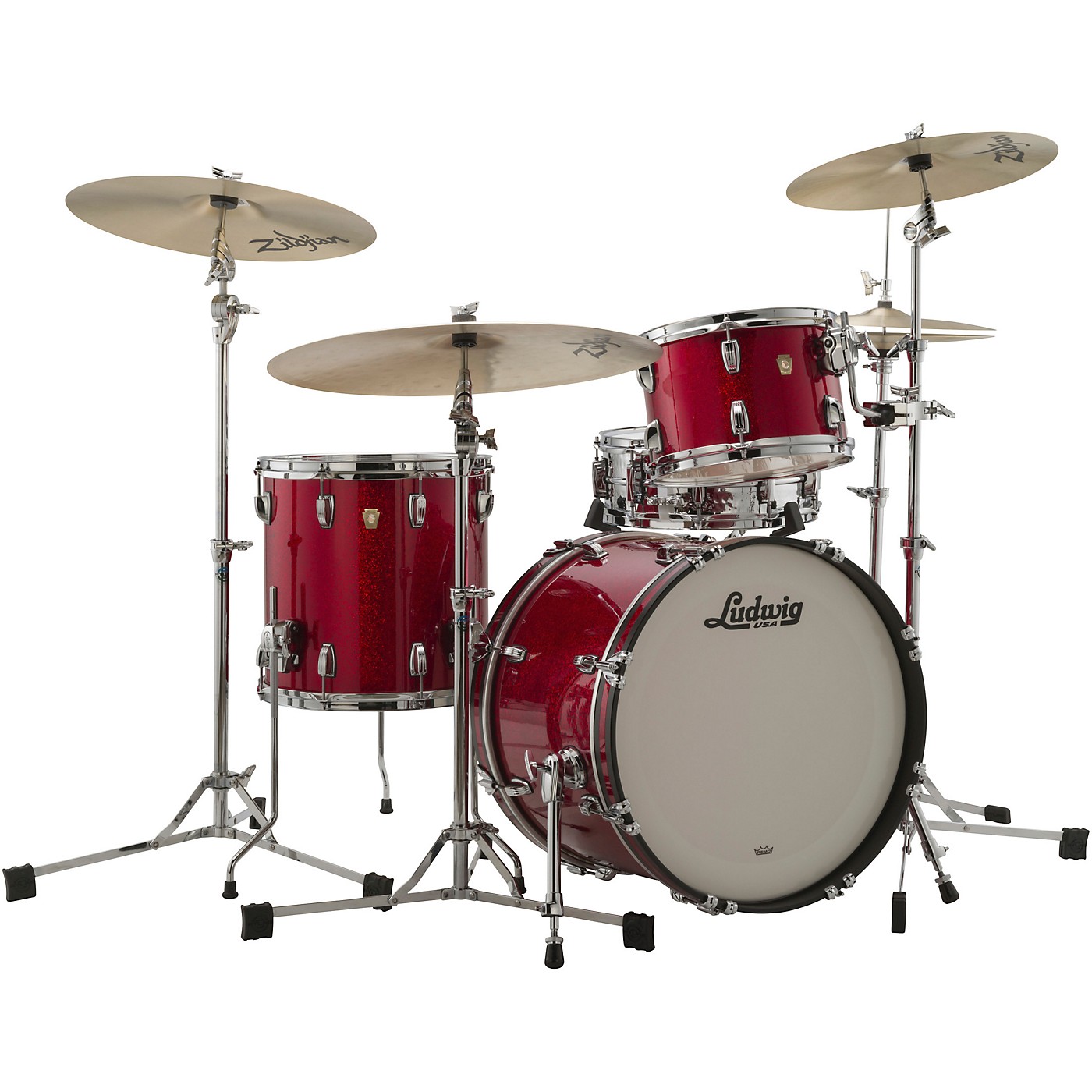 Ludwig Classic Maple 3-Piece Downbeat Shell Pack with 20 in. Bass Drum thumbnail