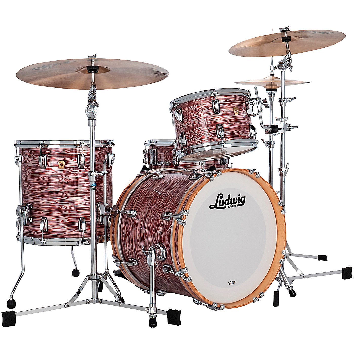 Ludwig Classic Maple 3-Piece Jazzette Shell Pack with 18 in. Bass Drum thumbnail