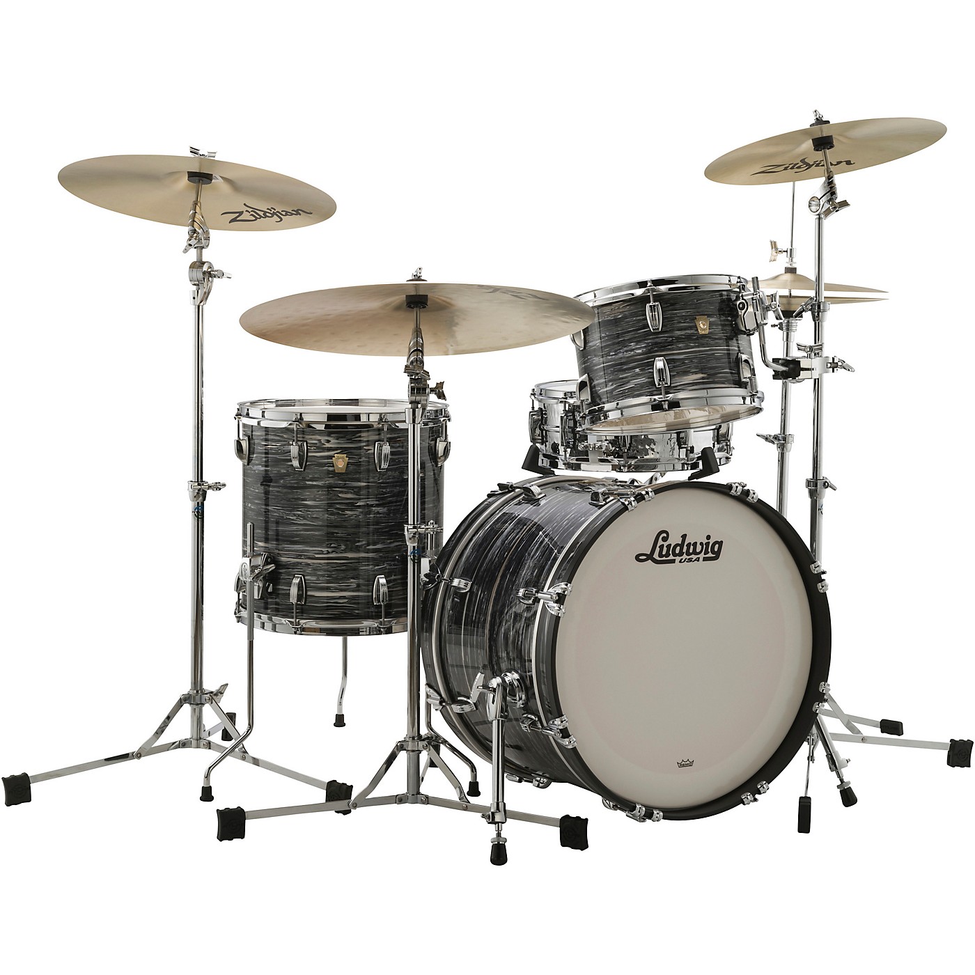Ludwig Classic Maple 3Piece Jazzette Shell Pack with 18 in. Bass Drum