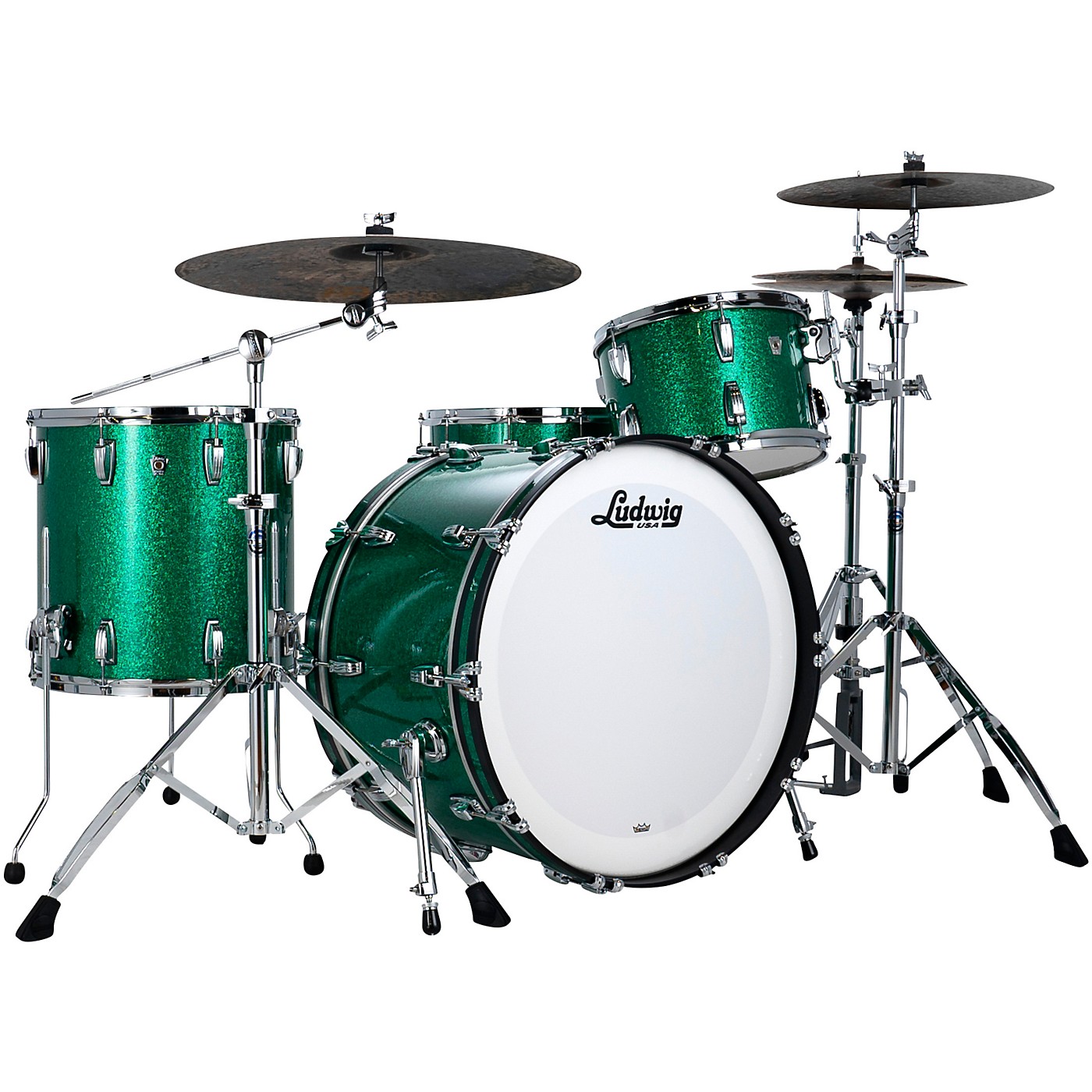 Ludwig Classic Oak 3-piece Pro Beat Shell Pack with 24 in. Bass Drum thumbnail