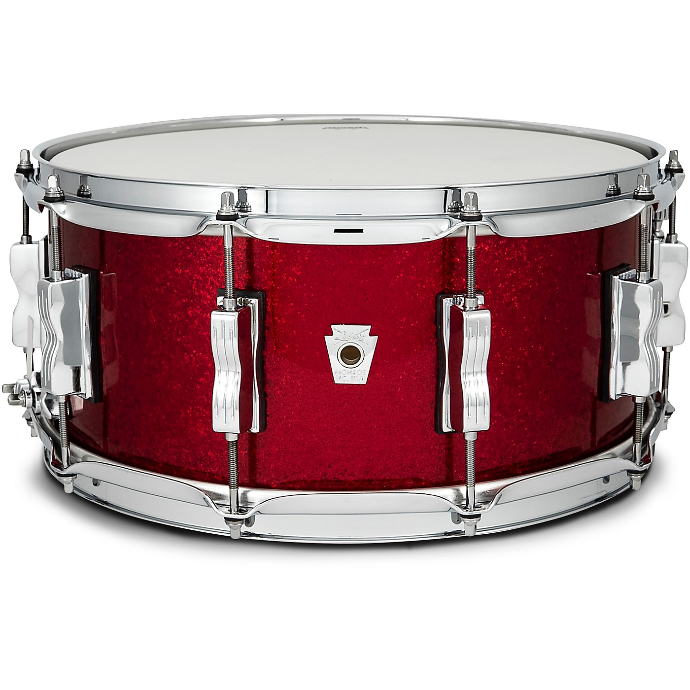 Ludwig Classic Oak Snare Drum 14 X 65 In Red Sparkle Woodwind