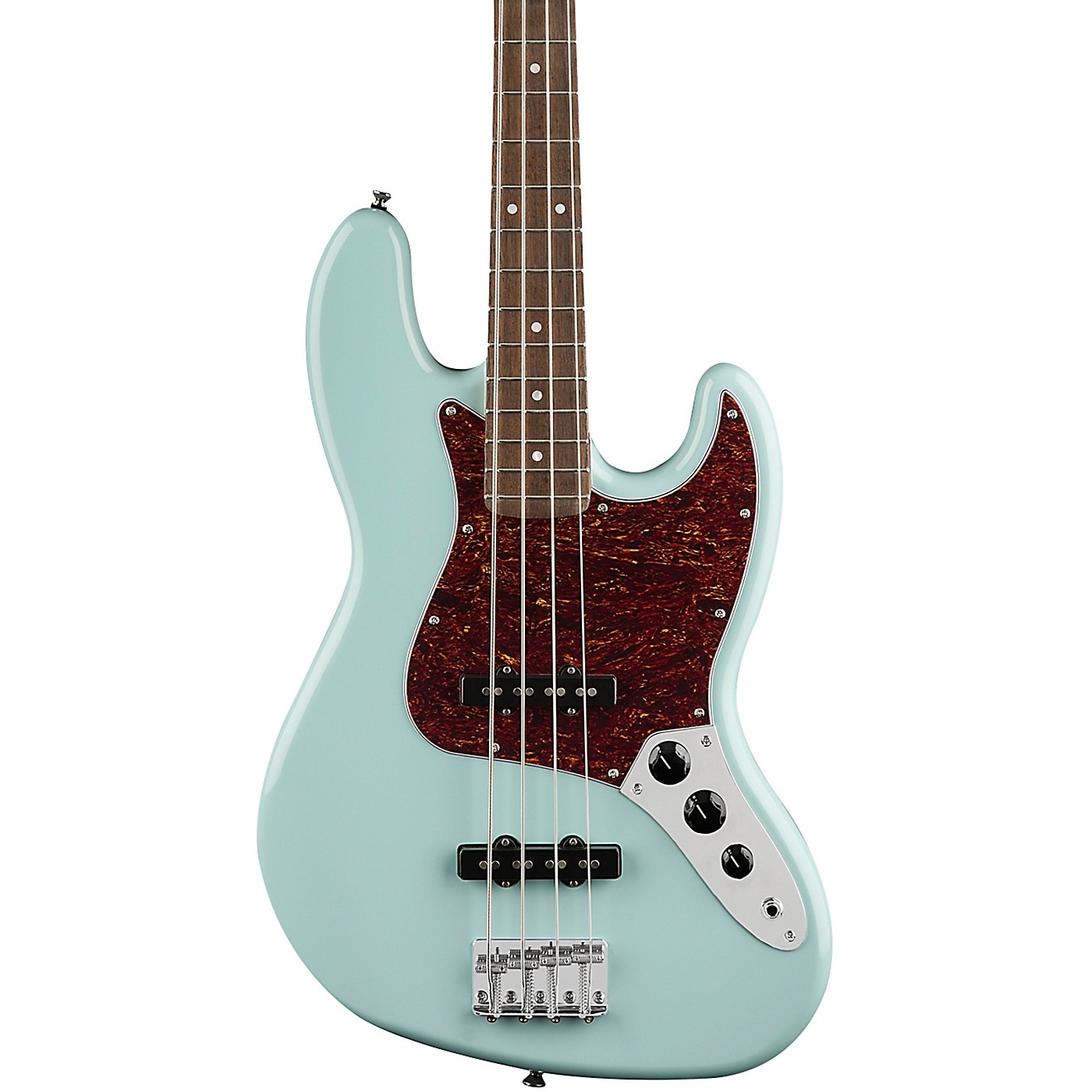 Squier Classic Vibe '60s Jazz Bass Daphne Blue - Woodwind & Brasswind