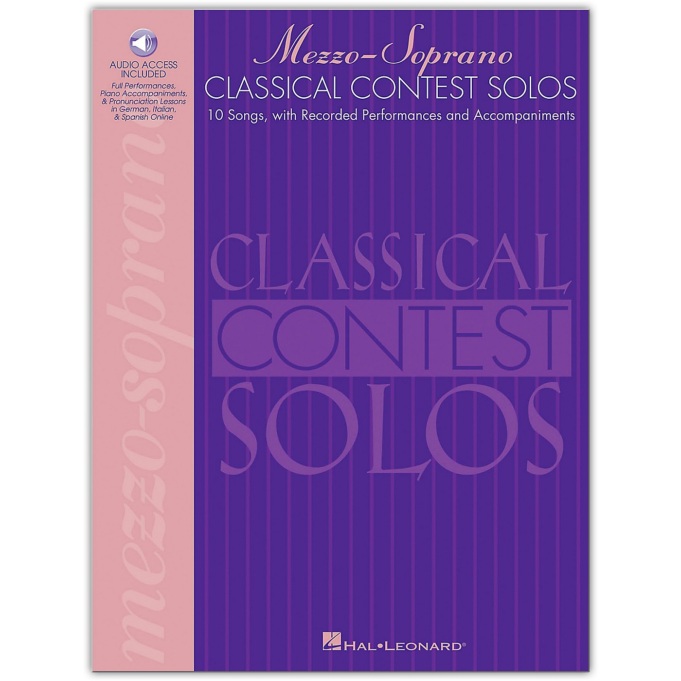 Hal Leonard Classical Contest Solos for Mezzo Soprano (Book/Online Audio) thumbnail