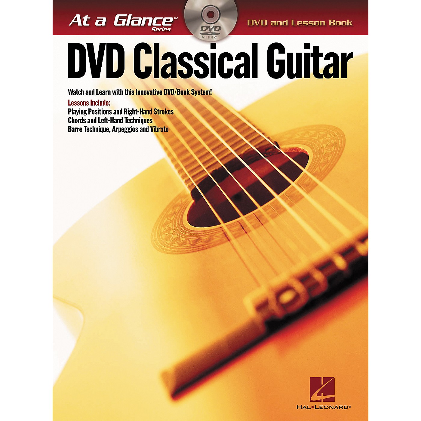 Hal Leonard Classical Guitar - At A Glance (Book/DVD) thumbnail
