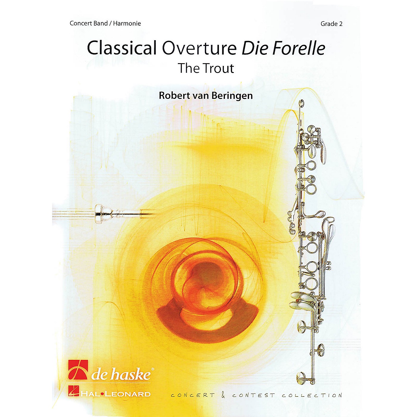 De Haske Music Classical Overture - The Trout (Score and Parts) Concert Band Level 3 Arranged by Robert van Beringen thumbnail