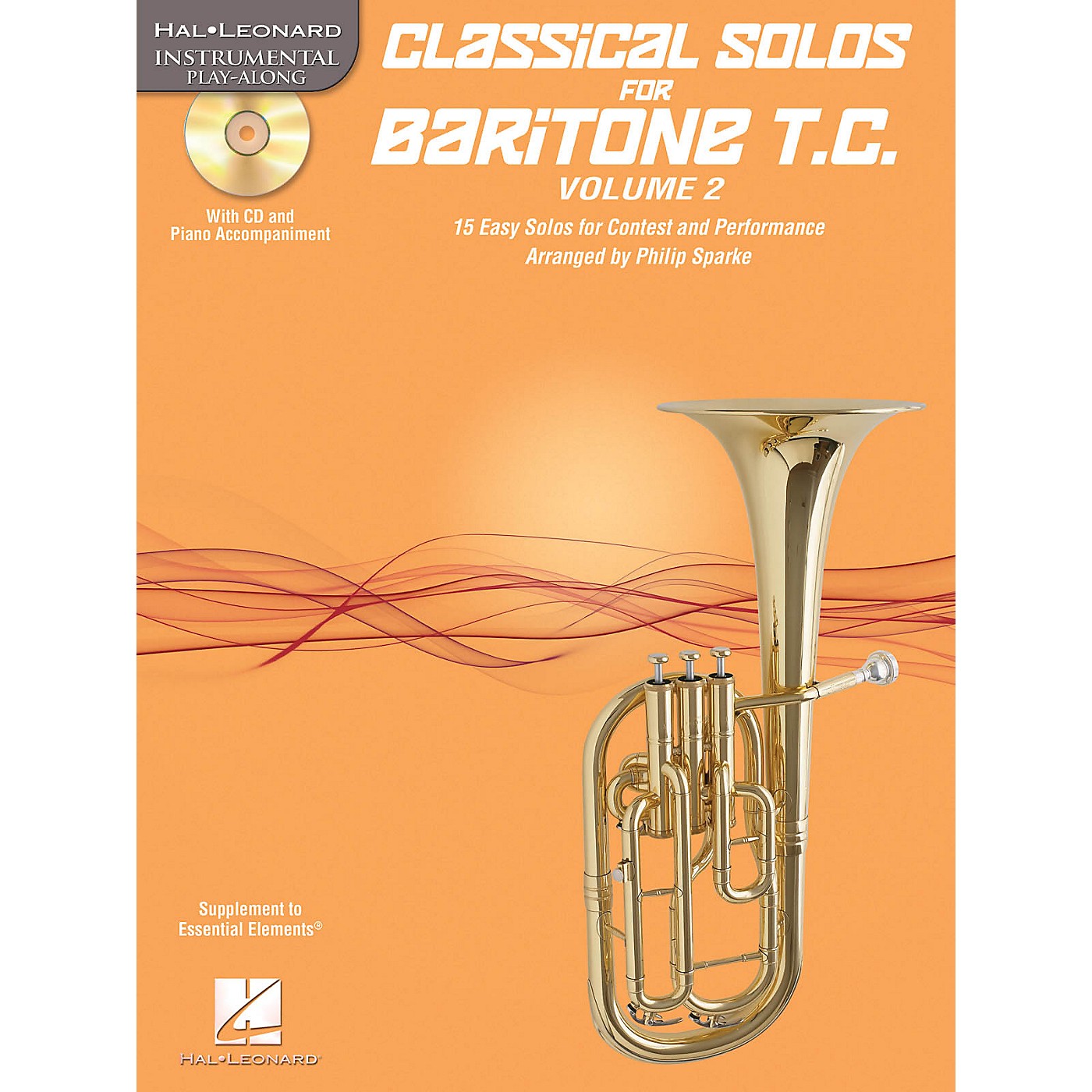 Hal Leonard Classical Solos for Baritone T.C., Vol. 2 Instrumental Folio Series Softcover with CD thumbnail
