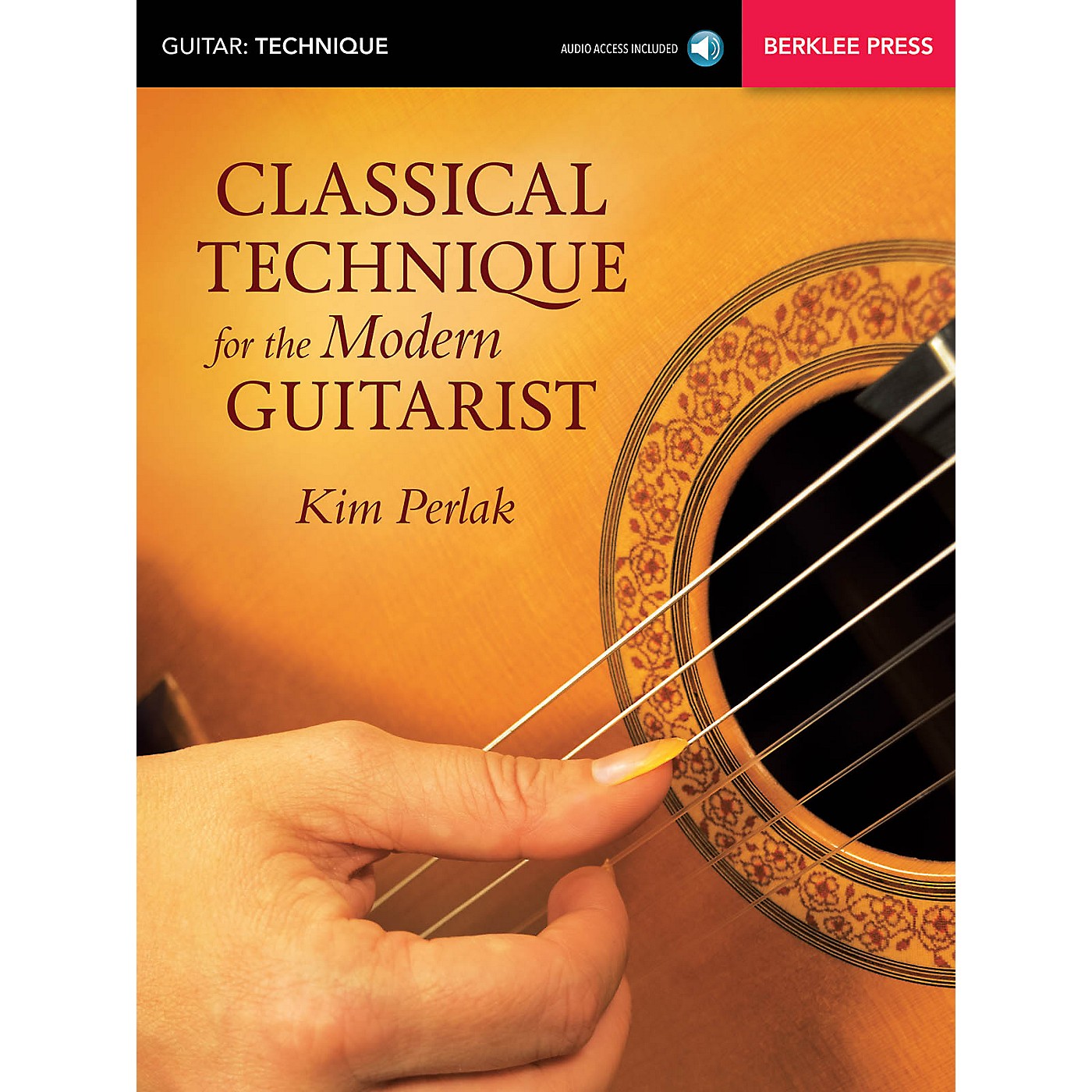 Berklee Press Classical Technique for the Modern Guitarist Berklee Guide Series Softcover Audio Online by Kim Perlak thumbnail