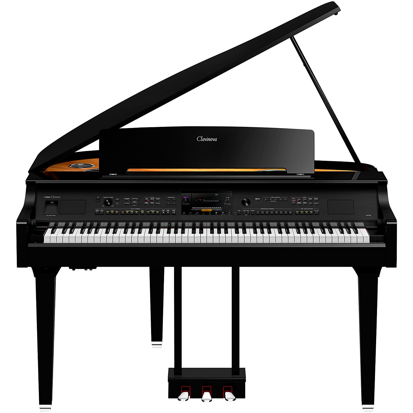 Yamaha Clavinova CVP-809 Digital Grand Piano With Bench thumbnail