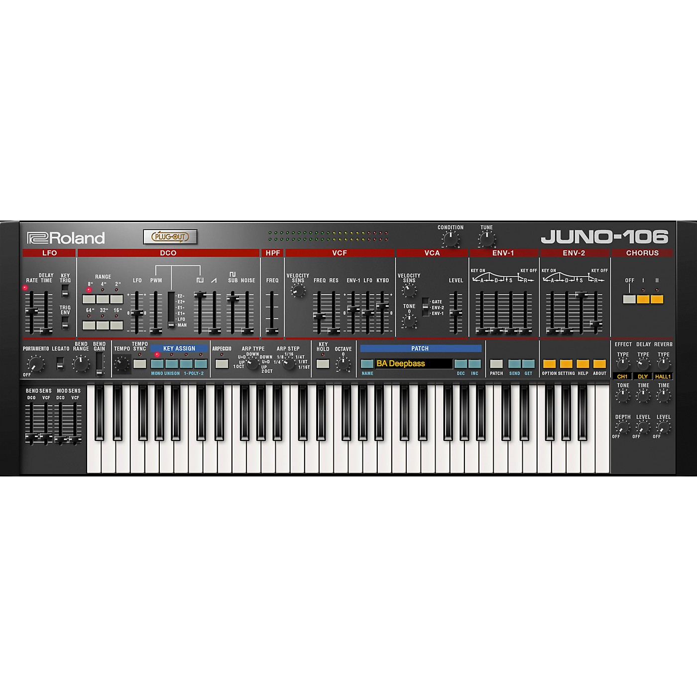 Roland Cloud Cloud JUNO-106 Software Synthesizer (Download) thumbnail