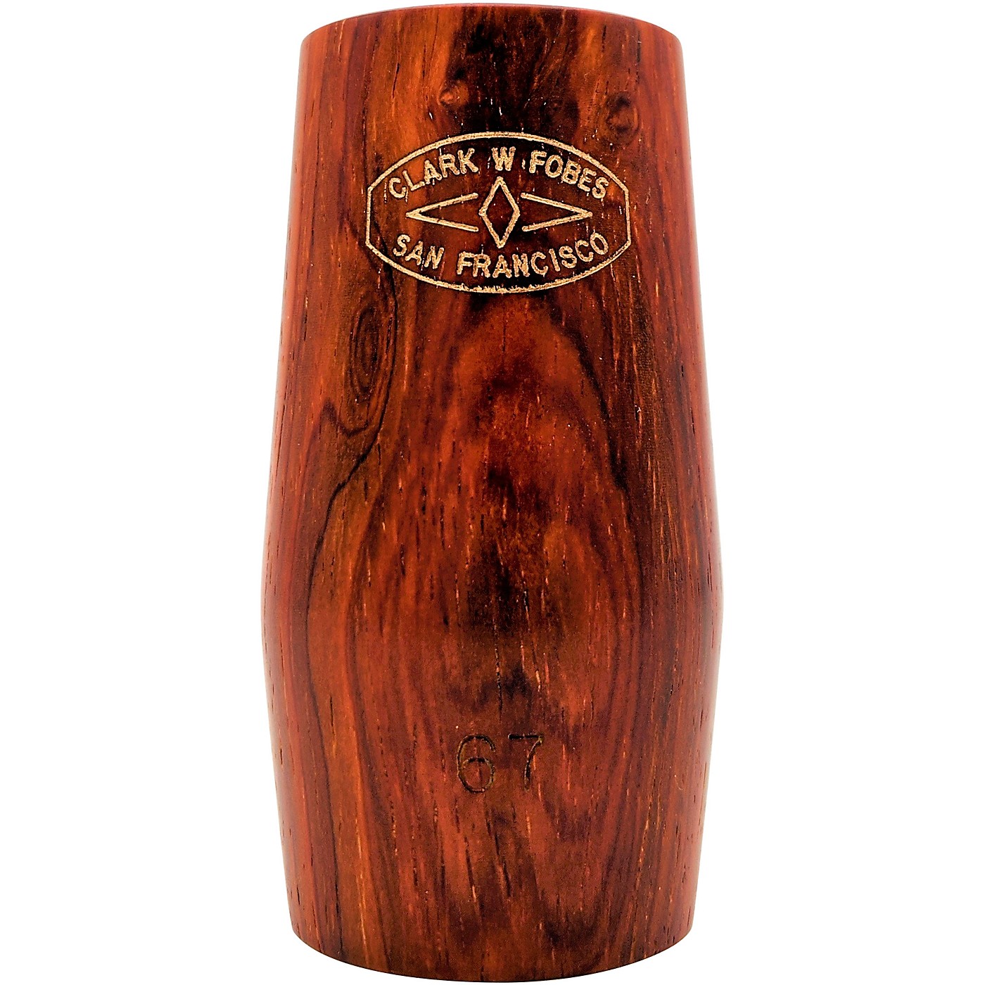 Clark W Fobes Cocobolo Rubber-Lined Clarinet Barrel thumbnail