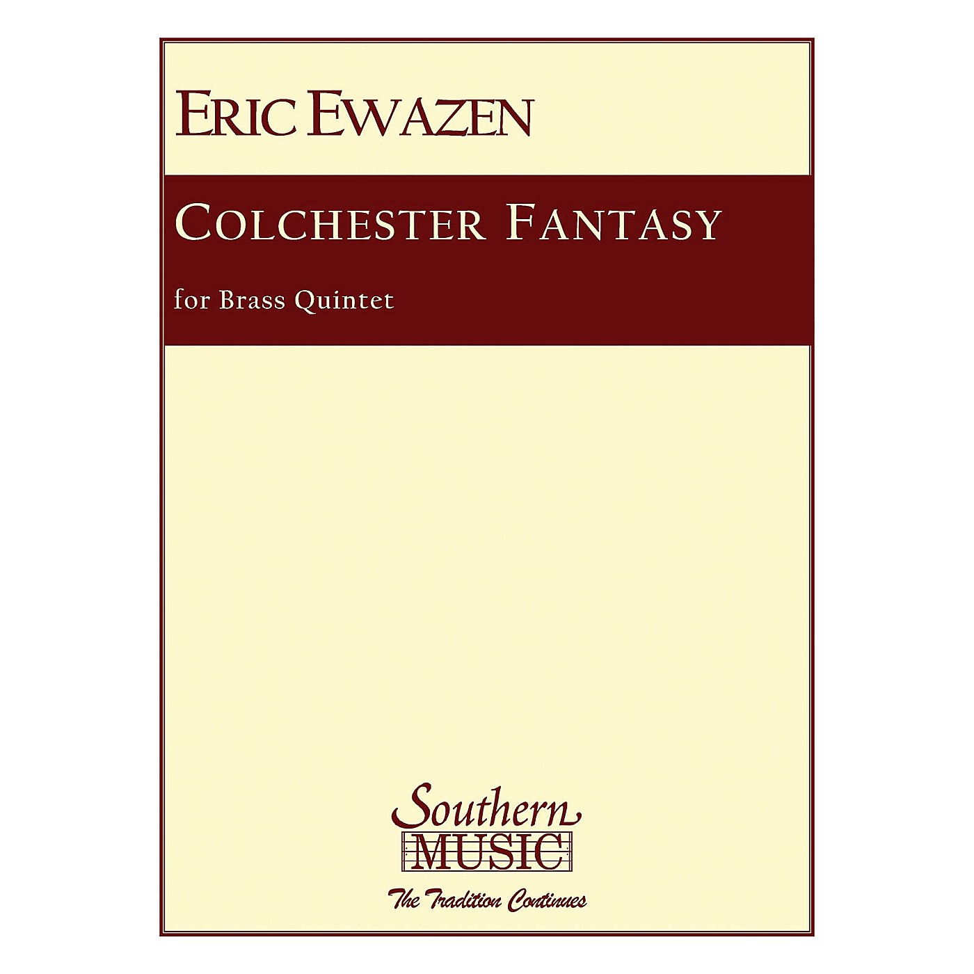 Southern Colchester Fantasy (Brass Quintet) Southern Music Series by Eric Ewazen thumbnail