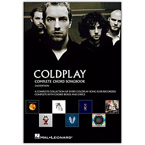 Music Sales Coldplay - Complete Chord Songbook - Guitar Chord Songbook
