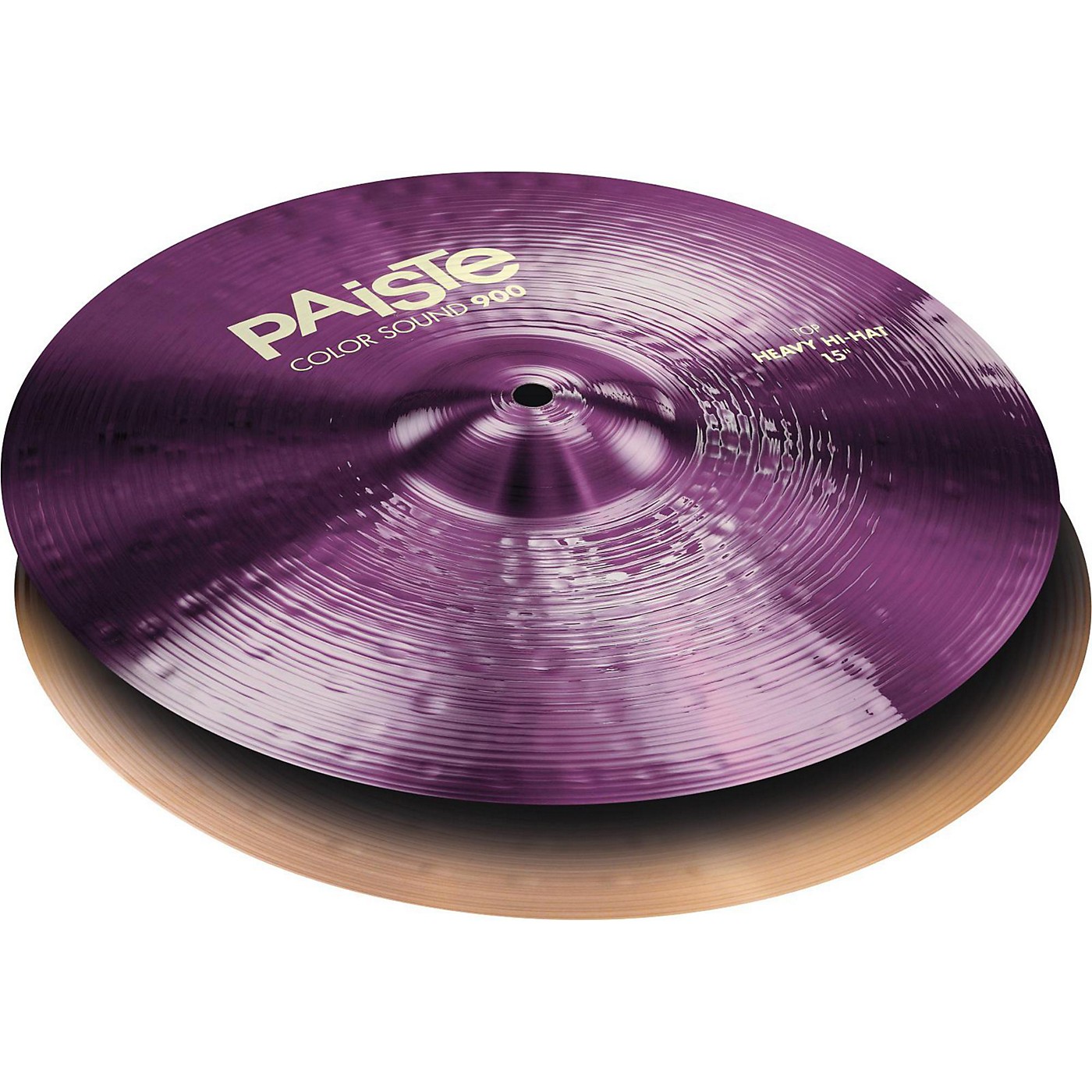 Paiste Colorsound 900 Heavy Hi Hat Cymbal Purple thumbnail