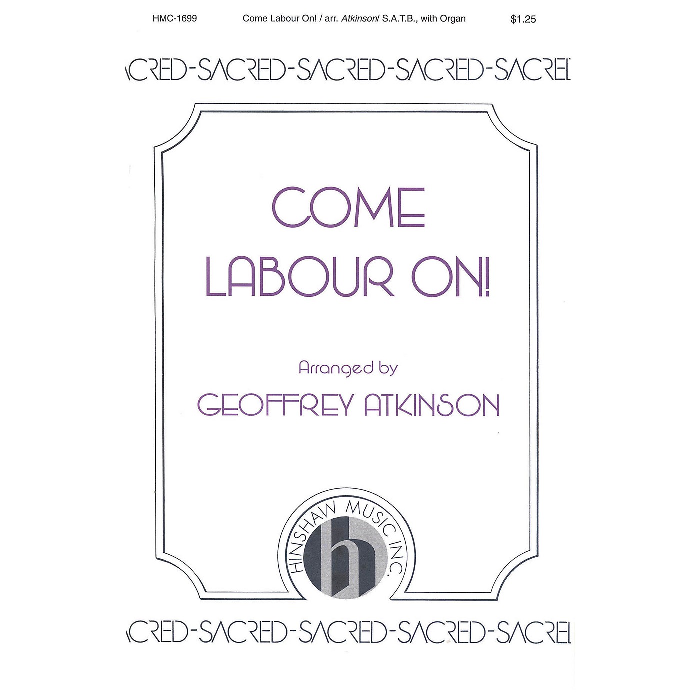 Hinshaw Music Come Labour On SATB composed by John Scott thumbnail