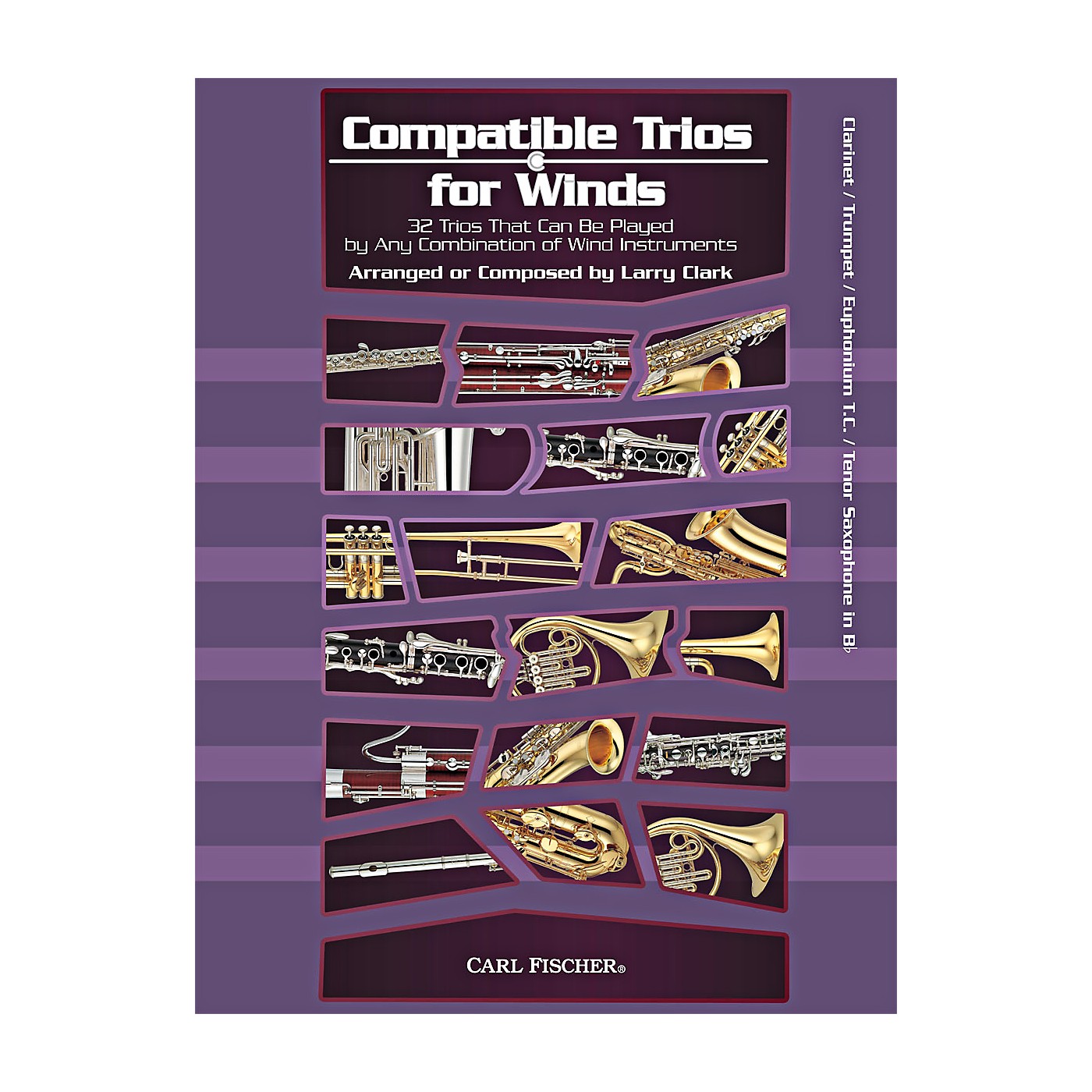 Carl Fischer Compatible Trios for Winds (Clarinet/Trumpet/Euphonium/Tenor Saxophone in Bb) thumbnail