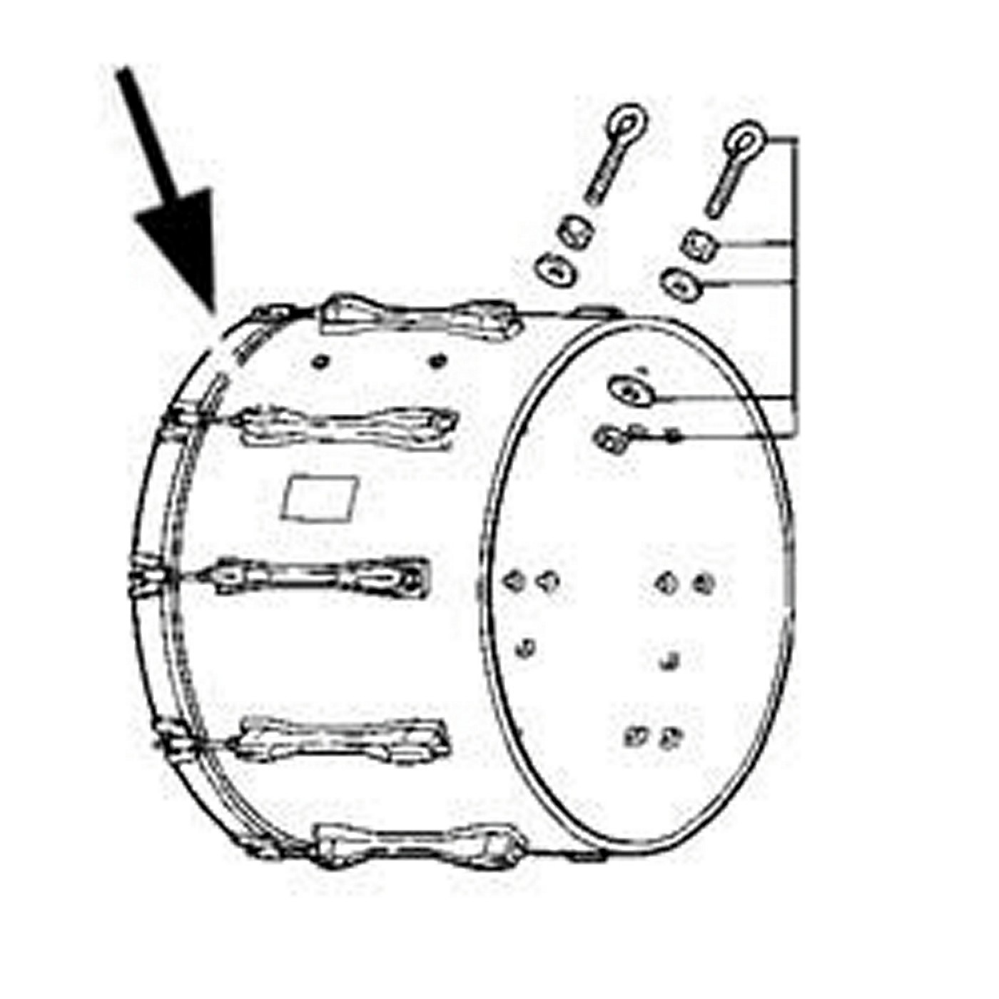 Pearl Competitor Series Bass Drum Hoops thumbnail