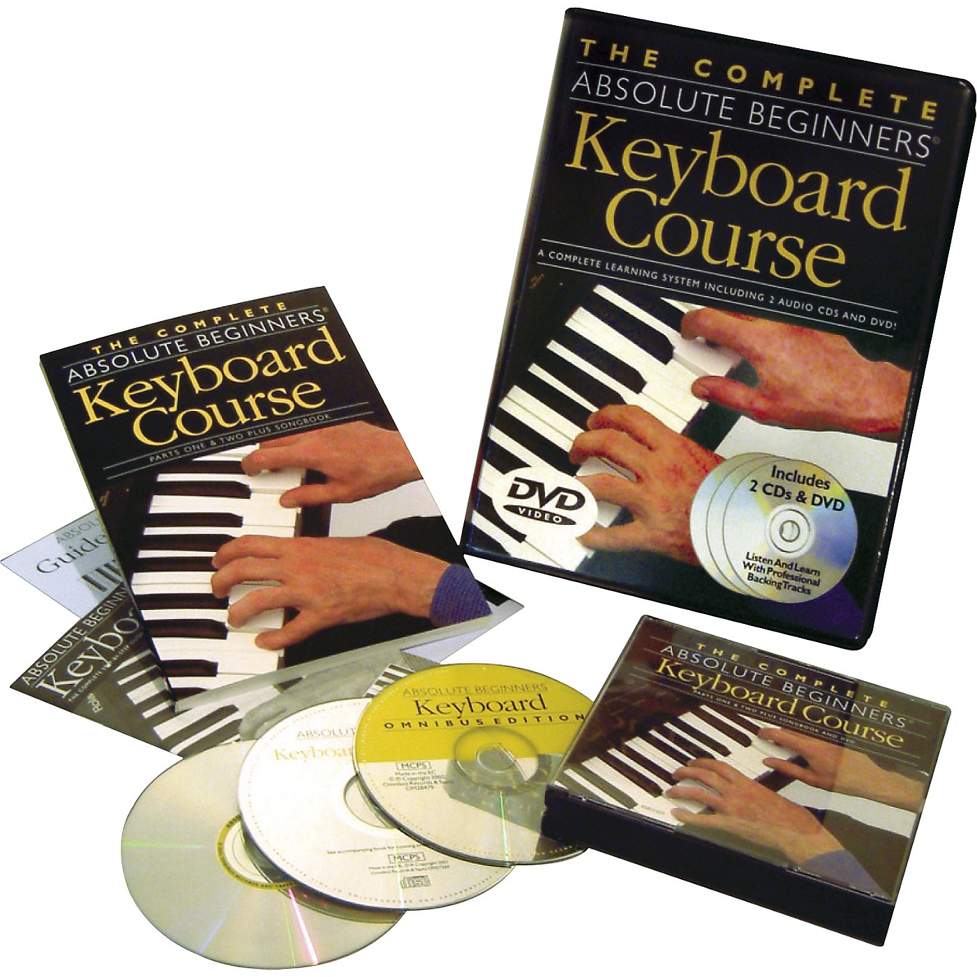 Music Sales Complete Absolute Beginners Keyboard Couse (Book/CD/DVD) thumbnail