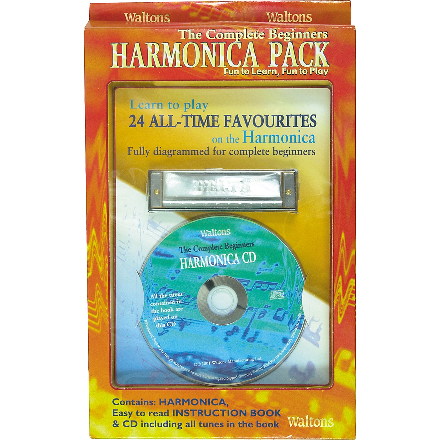 Waltons Complete Beginner's Harmonica Pack thumbnail