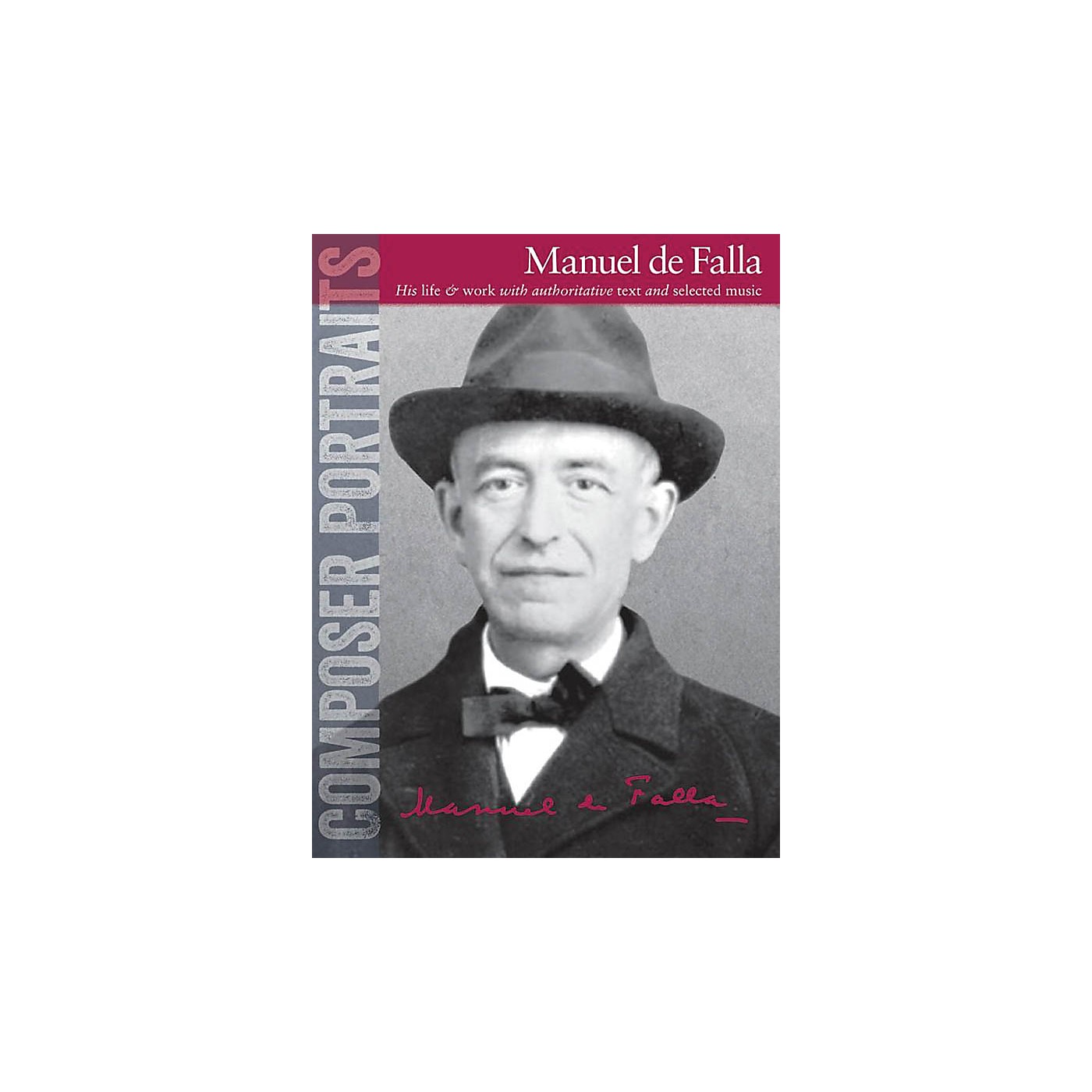 Wise Publications Composer Portraits: Manuel de Falla Music Sales America Series Softcover thumbnail