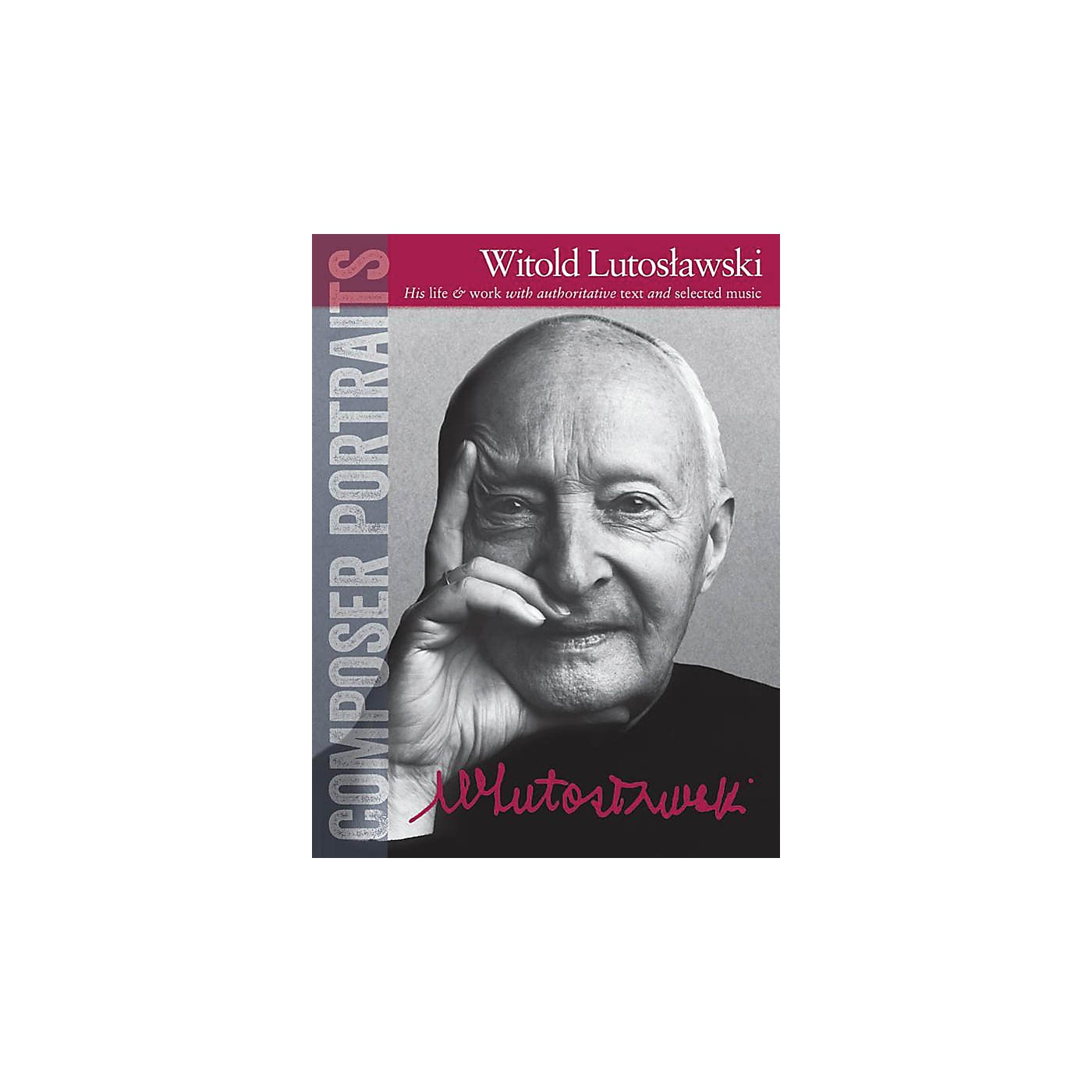Wise Publications Composer Portraits: Witold Lutoslawski Music Sales America Series Softcover thumbnail
