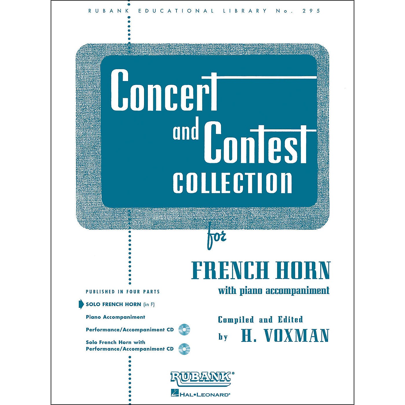 Hal Leonard Concert And Contest Collection French Horn In F Solo Part Only thumbnail