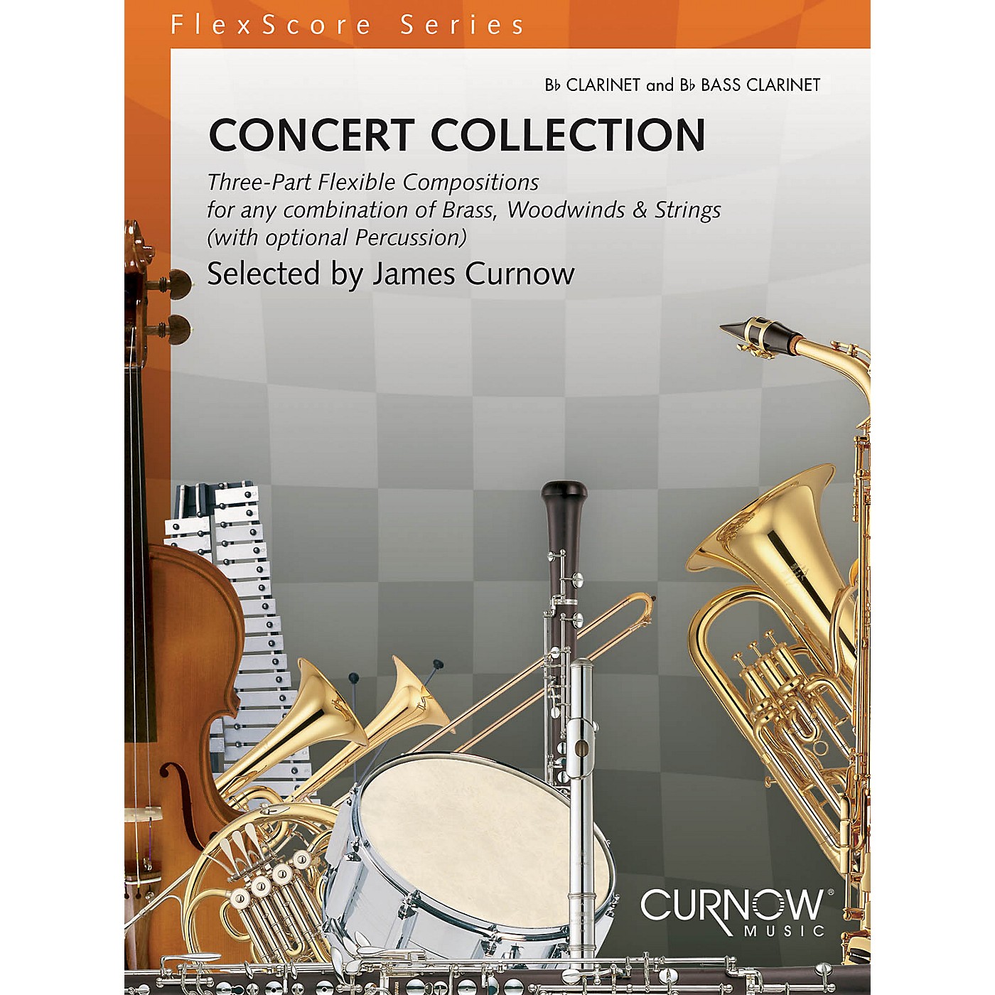 Curnow Music Concert Collection (Grade 1.5) (Bb Clarinet and Bb Bass Clarinet) Concert Band Level 1.5 by Various thumbnail