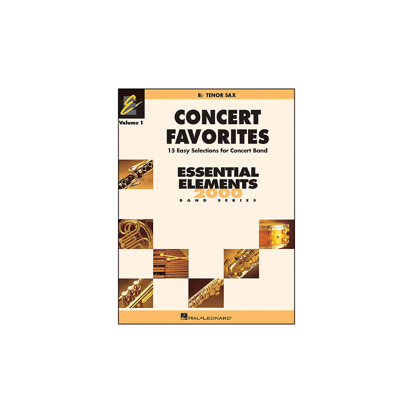 Hal Leonard Concert Favorites Vol1 Bb Tenor Sax thumbnail