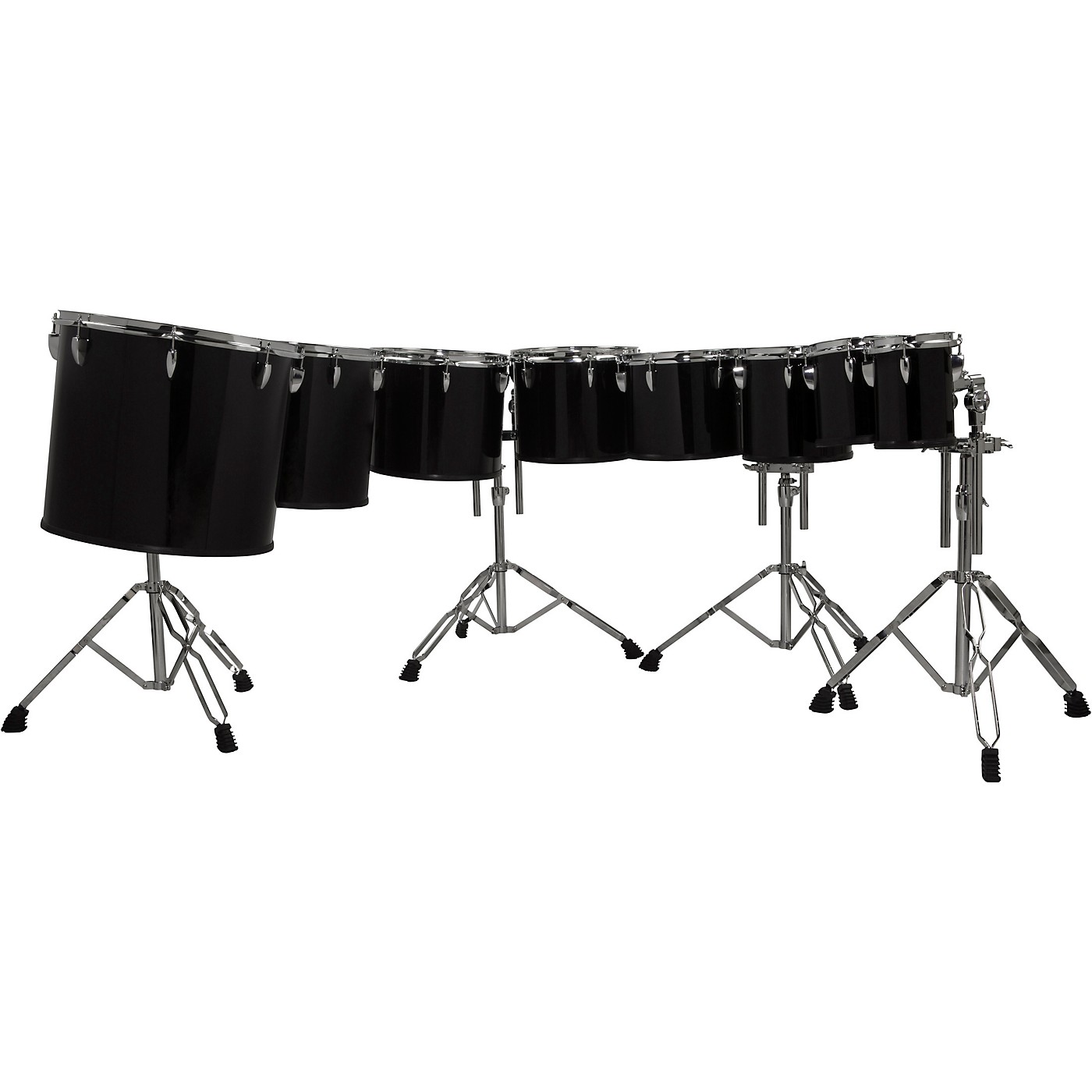Sound Percussion Labs Concert Tom set 6/8/10/12/13/14/16/18 with Four Stands thumbnail