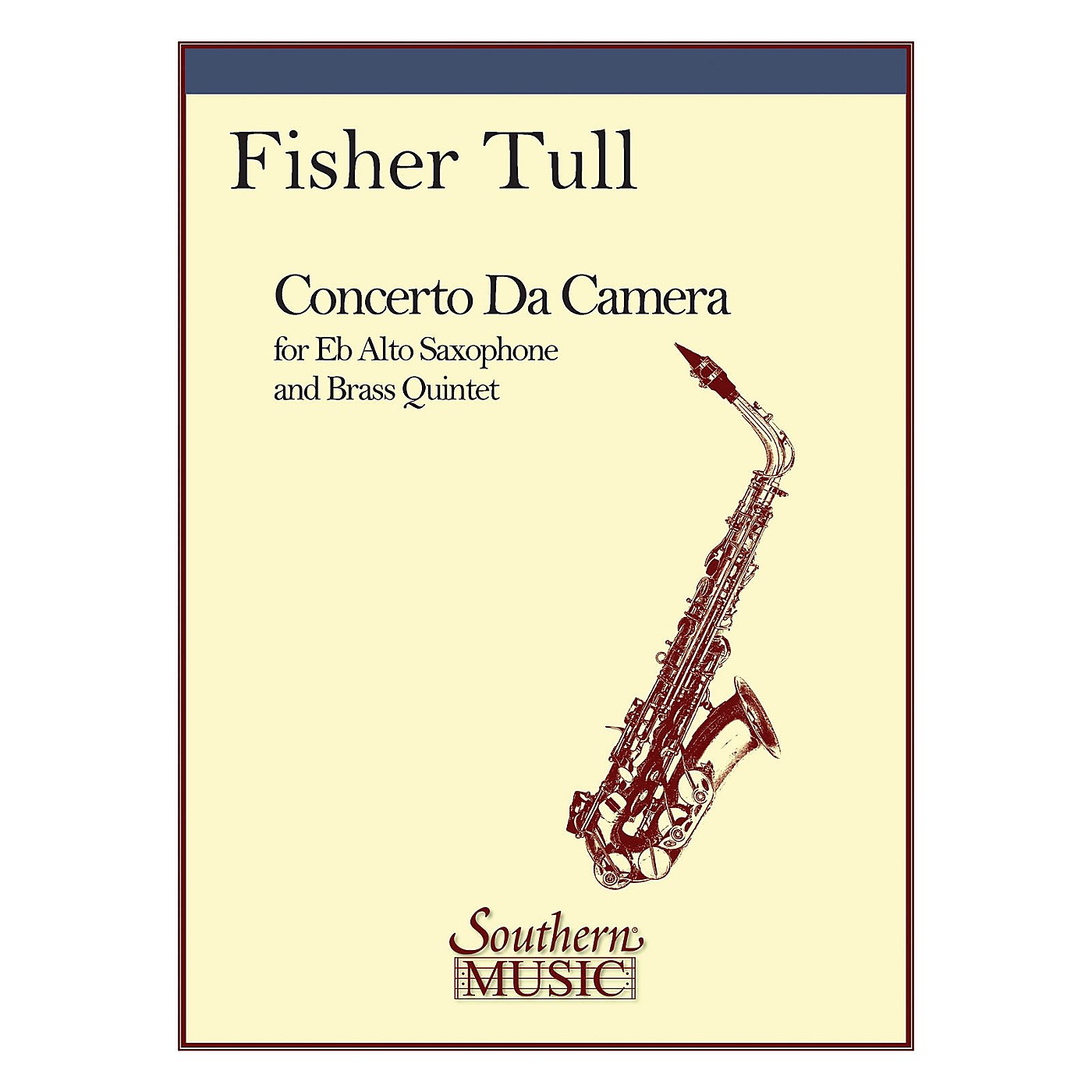 Southern Concerto Da Camera (Brass Quintet with Alto Sax) Southern Music Series by Fisher Tull thumbnail