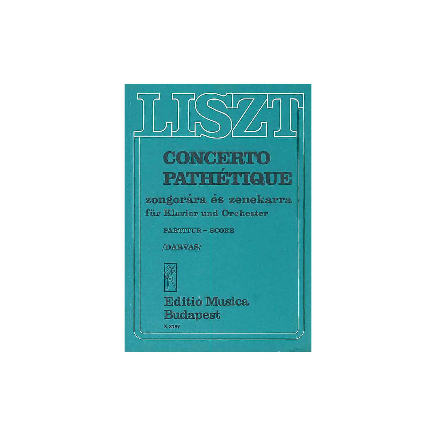 Editio Musica Budapest Concerto Pathetique For Piano And Orchestra Score EMB Series thumbnail