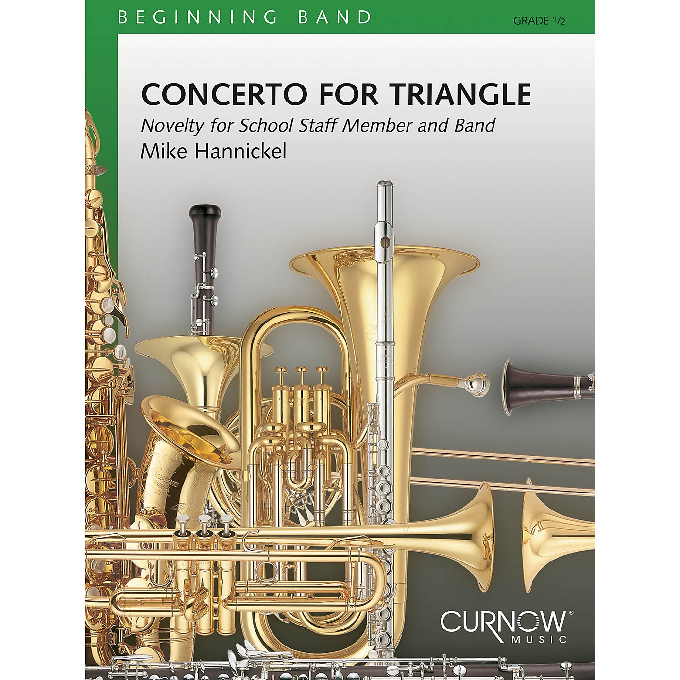 Curnow Music Concerto for Triangle and Band (Grade 0.5 - Score and Parts) Concert Band Level .5 by Mike Hannickel thumbnail