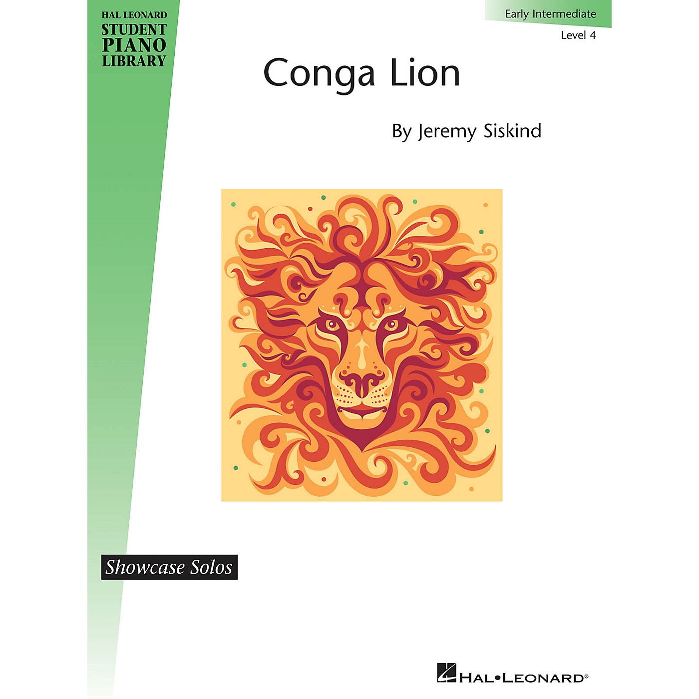 Hal Leonard Conga Lion Piano Library Series by Jeremy Siskind (Level Early Inter) thumbnail
