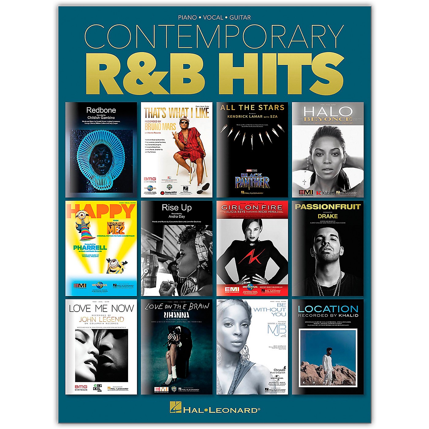 Hal Leonard Contemporary R&B Hits Piano/Vocal/Guitar Songbook thumbnail
