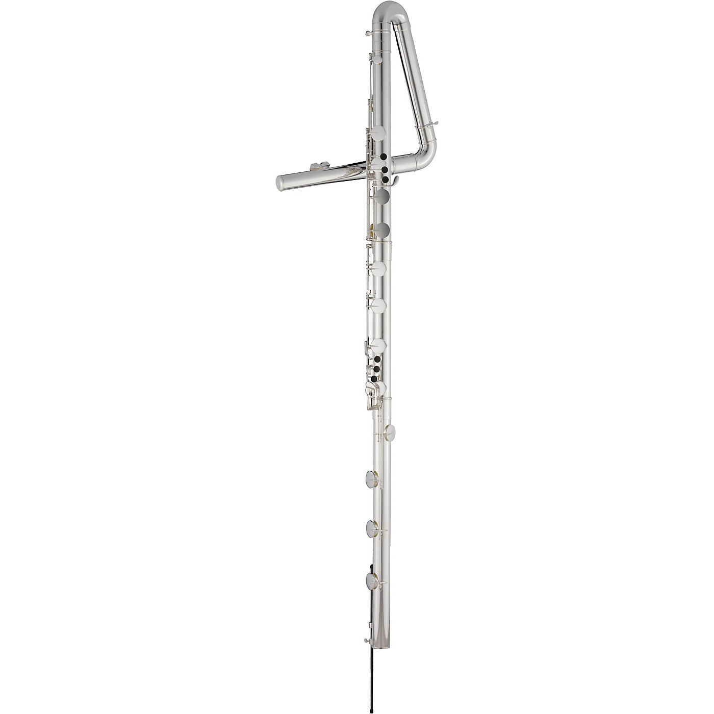 Pearl Flutes Contrabass Flute, B-footjoint with Case and Support Stand thumbnail