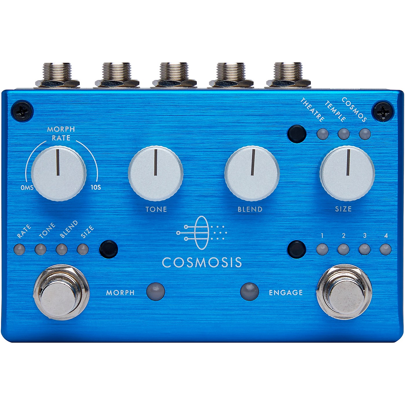 Pigtronix Cosmosis Stereo Morphing Reverb Guitar Effects Pedal thumbnail