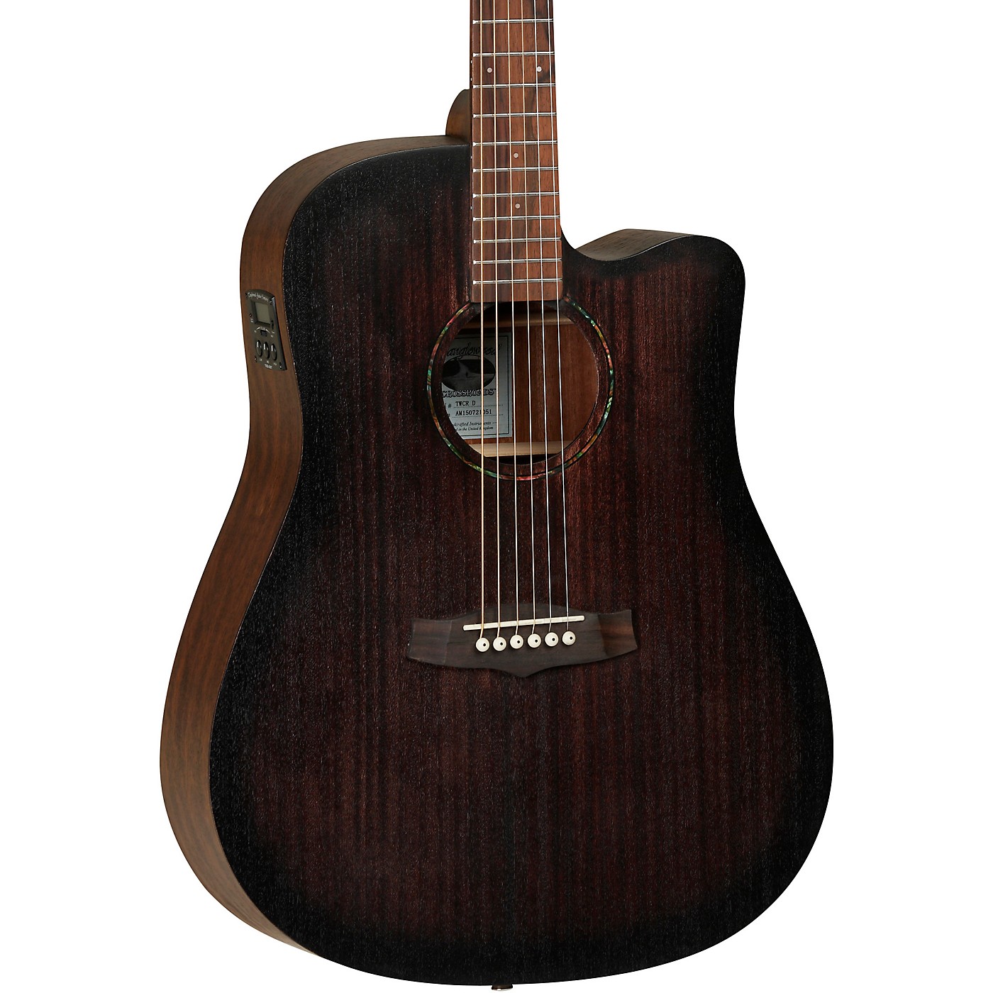 Tanglewood Crossroads Dreadnought CE Mahogany Acoustic Electric Guitar thumbnail