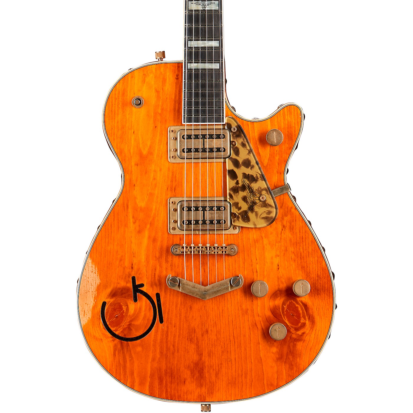 Gretsch Custom Shop G6228 Knotty Pine Round Up Heavy Relic Electric Guitar Masterbuilt By Chad Henrichsen thumbnail