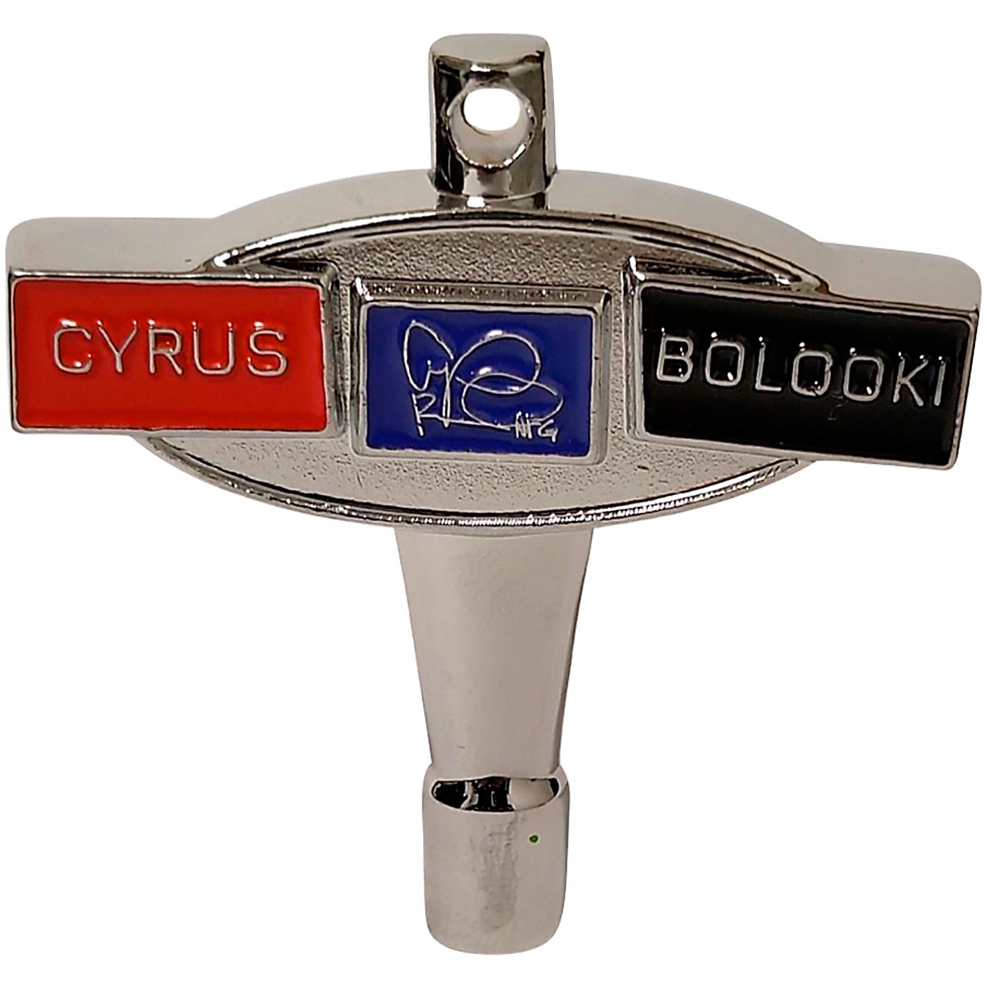 DrumKeyShop Cyrus Bolooki Signature Drum Key - Chrome thumbnail