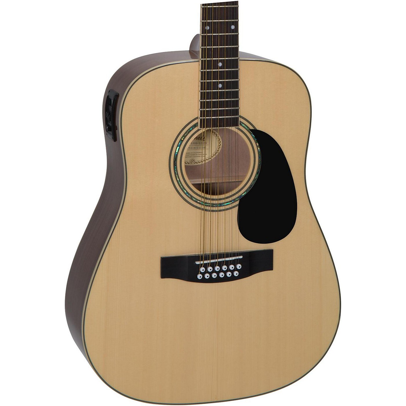 Mitchell D120S12E 12-String Dreadnought Acoustic-Electric Guitar thumbnail