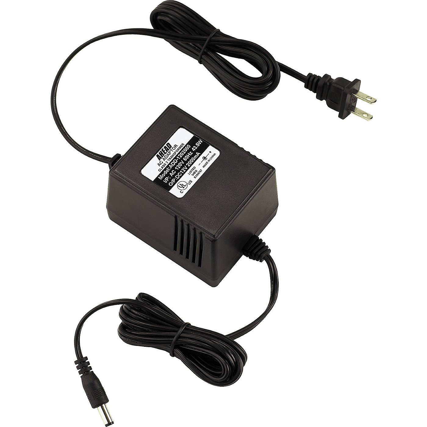 Livewire DC12V 2000MA Power Supply For Yamaha Keyboards - Woodwind ...