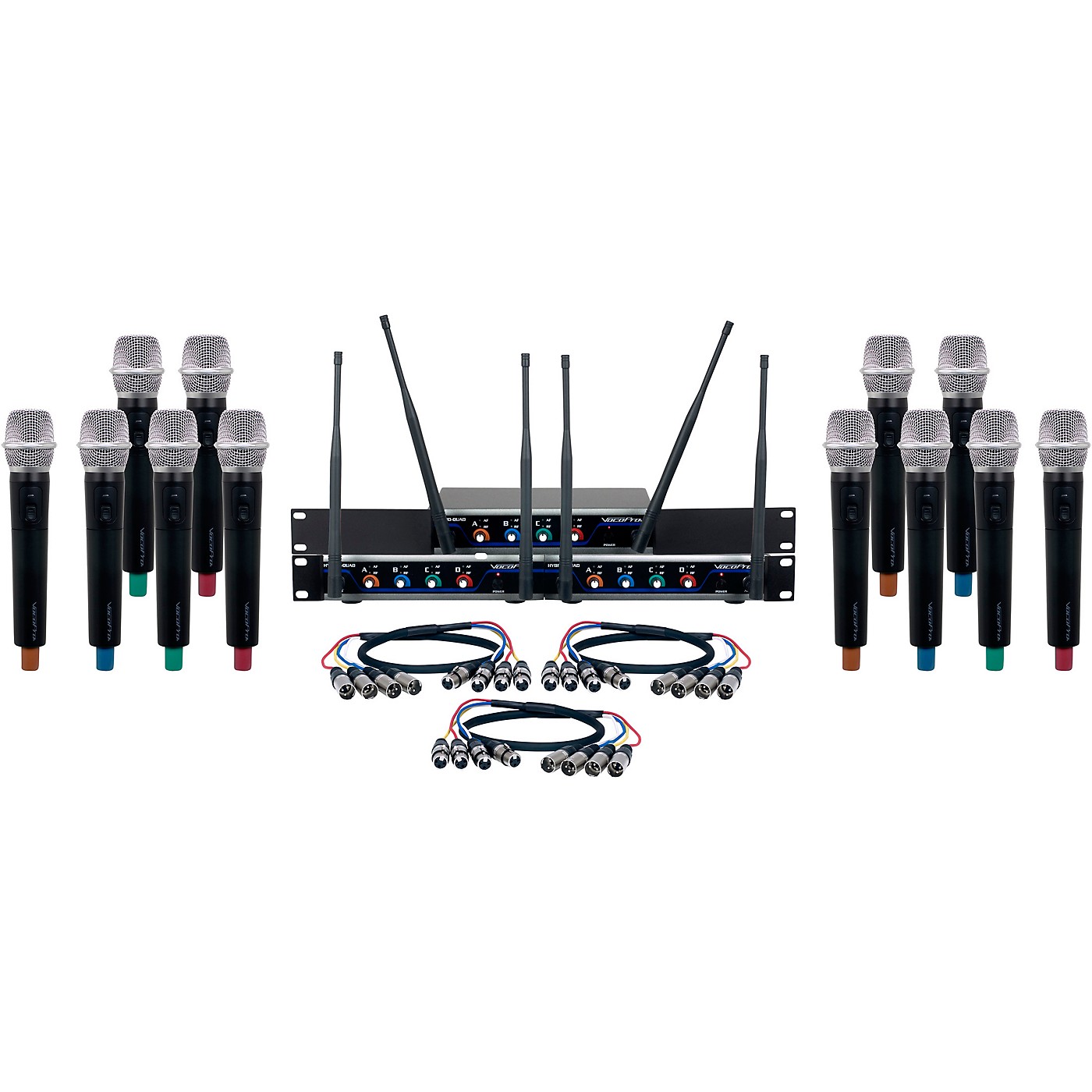 Vocopro DIGITAL-ACAPELLA-12 12-Channel UHF Wireless Handheld Microphone System, 900-927.2mHz thumbnail
