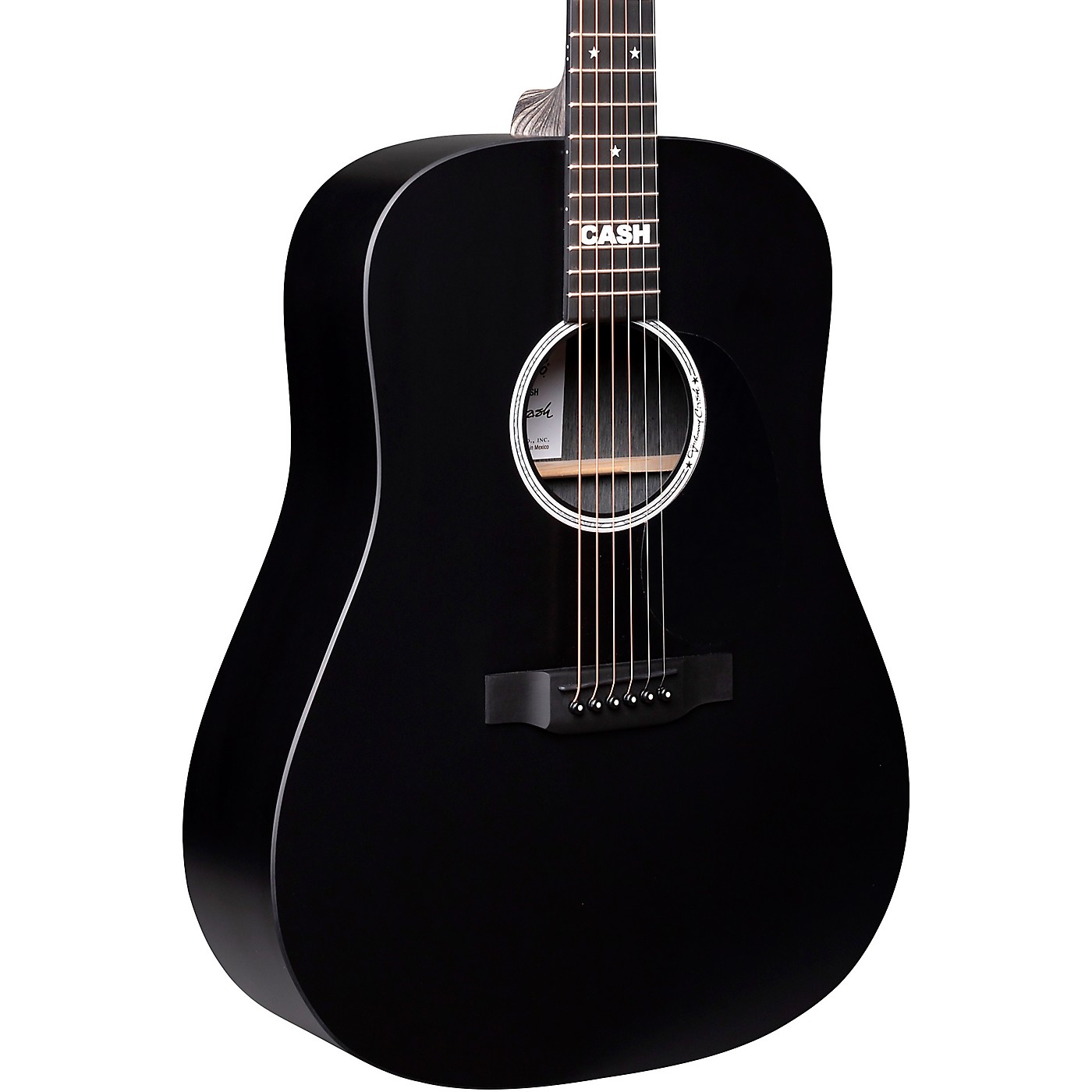 Martin DX Johnny Cash Signature Dreadnought Acoustic-Electric Guitar thumbnail