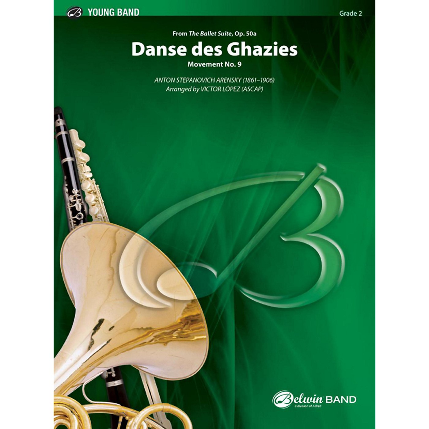 Alfred Danse des Ghazies (from The Ballet Suite, Op. 50a) Concert Band Grade 2 thumbnail